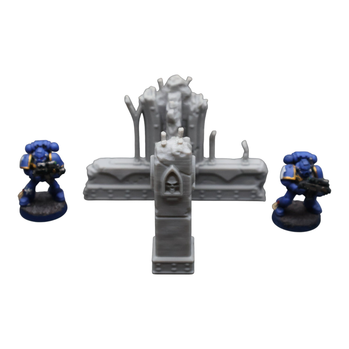 Wargaming 28mm scatter terrain scenery showing 3D-printed item that is compatible with games such as Warhammer 40K, Star Wars Legions, D+D, Dungeons and Dragons, Sci-Fi, Fantasy and other miniature tabletop games. Brand Jawar3d found at www.jawar3d.co.uk.