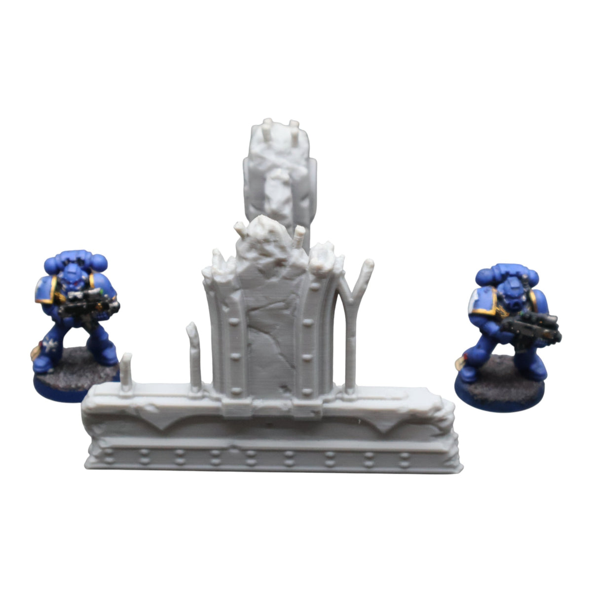Wargaming 28mm scatter terrain scenery showing 3D-printed item that is compatible with games such as Warhammer 40K, Star Wars Legions, D+D, Dungeons and Dragons, Sci-Fi, Fantasy and other miniature tabletop games. Brand Jawar3d found at www.jawar3d.co.uk.