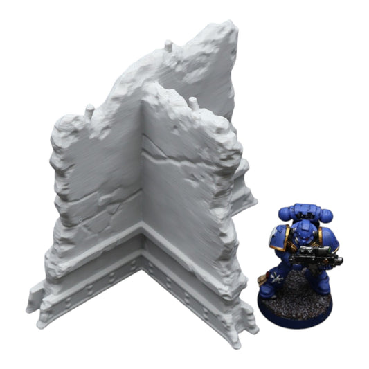 Wargaming 28mm scatter terrain scenery showing 3D-printed item that is compatible with games such as Warhammer 40K, Star Wars Legions, D+D, Dungeons and Dragons, Sci-Fi, Fantasy and other miniature tabletop games. Brand Jawar3d found at www.jawar3d.co.uk.