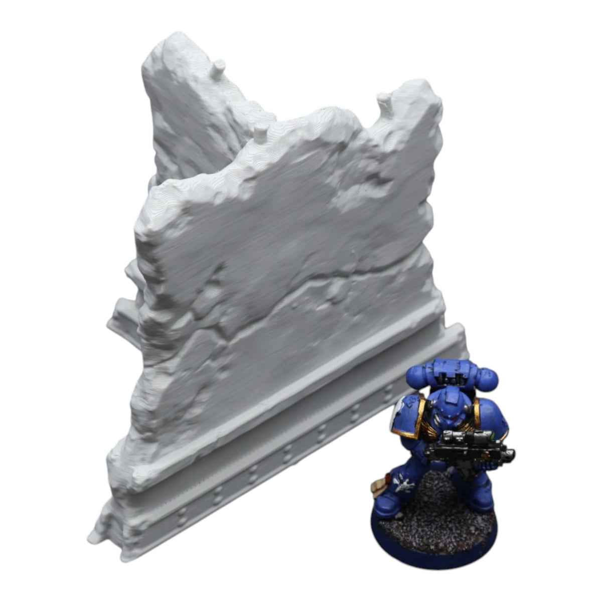 Wargaming 28mm scatter terrain scenery showing 3D-printed item that is compatible with games such as Warhammer 40K, Star Wars Legions, D+D, Dungeons and Dragons, Sci-Fi, Fantasy and other miniature tabletop games. Brand Jawar3d found at www.jawar3d.co.uk.