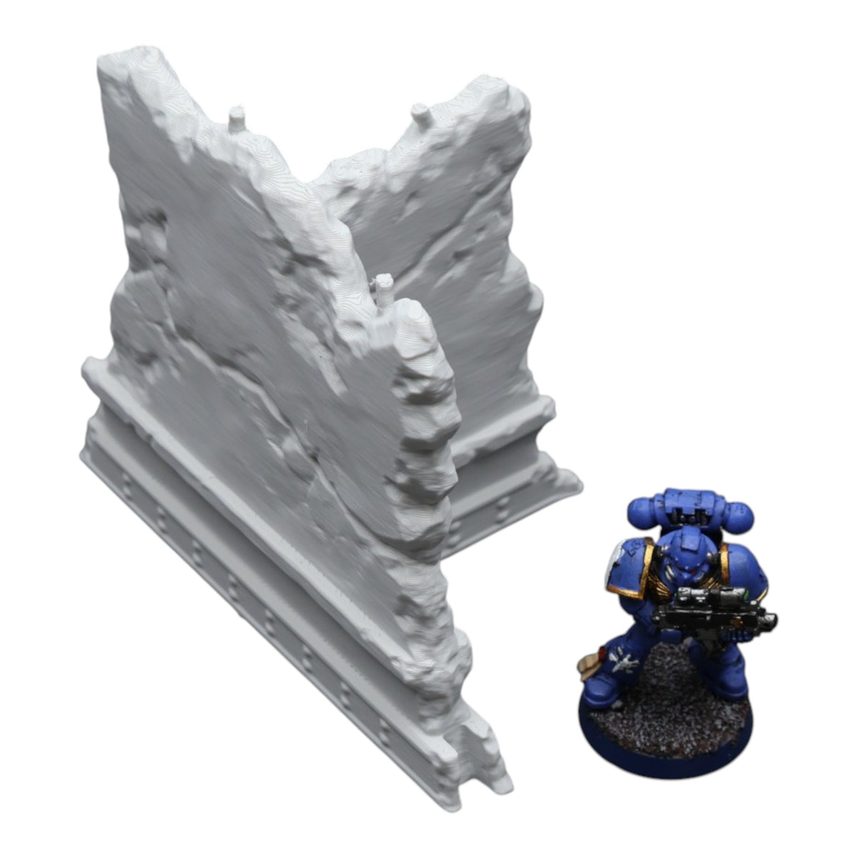 Wargaming 28mm scatter terrain scenery showing 3D-printed item that is compatible with games such as Warhammer 40K, Star Wars Legions, D+D, Dungeons and Dragons, Sci-Fi, Fantasy and other miniature tabletop games. Brand Jawar3d found at www.jawar3d.co.uk.