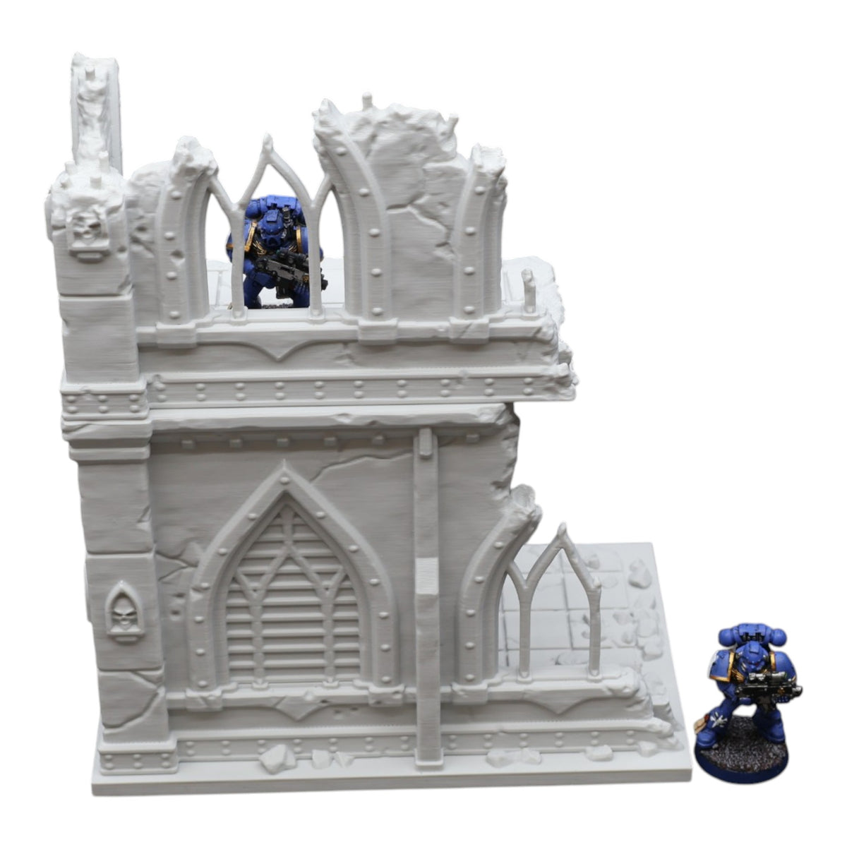 Wargaming 28mm scatter terrain scenery showing 3D-printed item that is compatible with games such as Warhammer 40K, Star Wars Legions, D+D, Dungeons and Dragons, Sci-Fi, Fantasy and other miniature tabletop games. Brand Jawar3d found at www.jawar3d.co.uk.