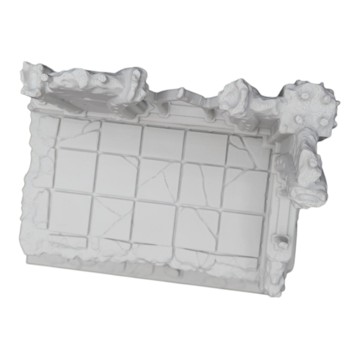 Wargaming 28mm scatter terrain scenery showing 3D-printed item that is compatible with games such as Warhammer 40K, Star Wars Legions, D+D, Dungeons and Dragons, Sci-Fi, Fantasy and other miniature tabletop games. Brand Jawar3d found at www.jawar3d.co.uk.