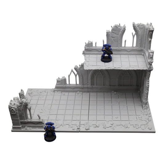 Wargaming 28mm scatter terrain scenery showing 3D-printed item that is compatible with games such as Warhammer 40K, Star Wars Legions, D+D, Dungeons and Dragons, Sci-Fi, Fantasy and other miniature tabletop games. Brand Jawar3d found at www.jawar3d.co.uk.