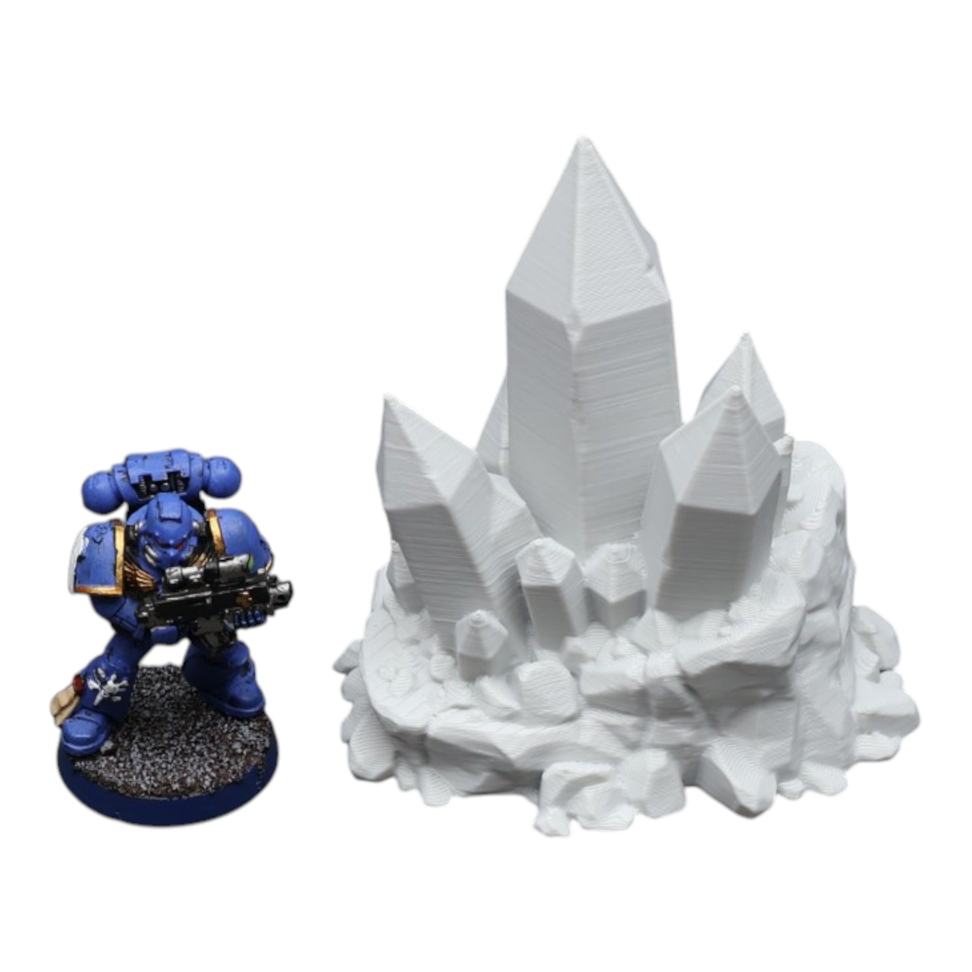 Wargaming 28mm scatter terrain scenery showing 3D-printed item that is compatible with games such as Warhammer 40K, Star Wars Legions, D+D, Dungeons and Dragons, Sci-Fi, Fantasy and other miniature tabletop games. Brand Jawar3d found at www.jawar3d.co.uk.