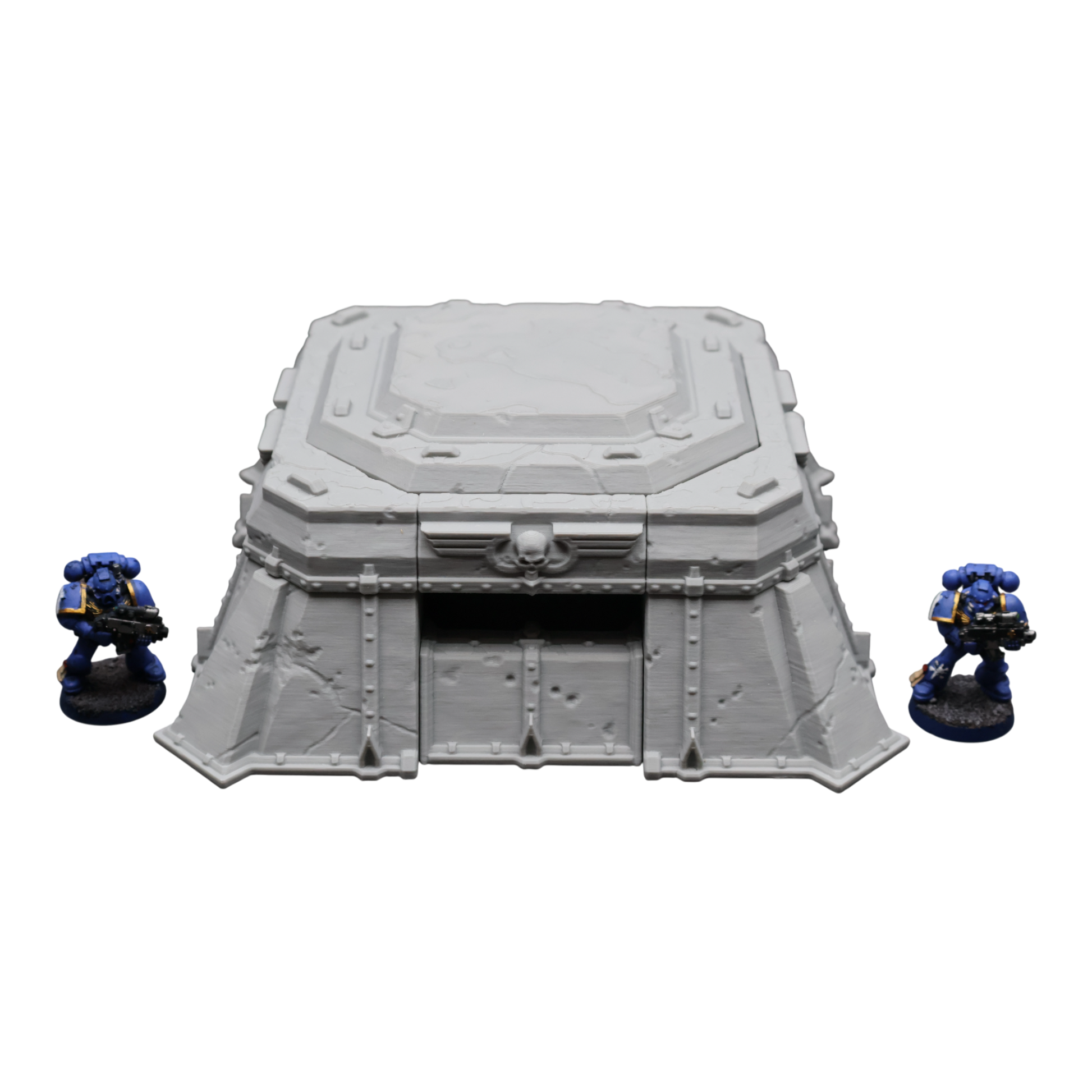 Wargaming 28mm scatter terrain scenery showing 3D-printed item that is compatible with games such as Warhammer 40K, Star Wars Legions, D+D, Dungeons and Dragons, Sci-Fi, Fantasy and other miniature tabletop games. Brand Jawar3d found at www.jawar3d.co.uk.