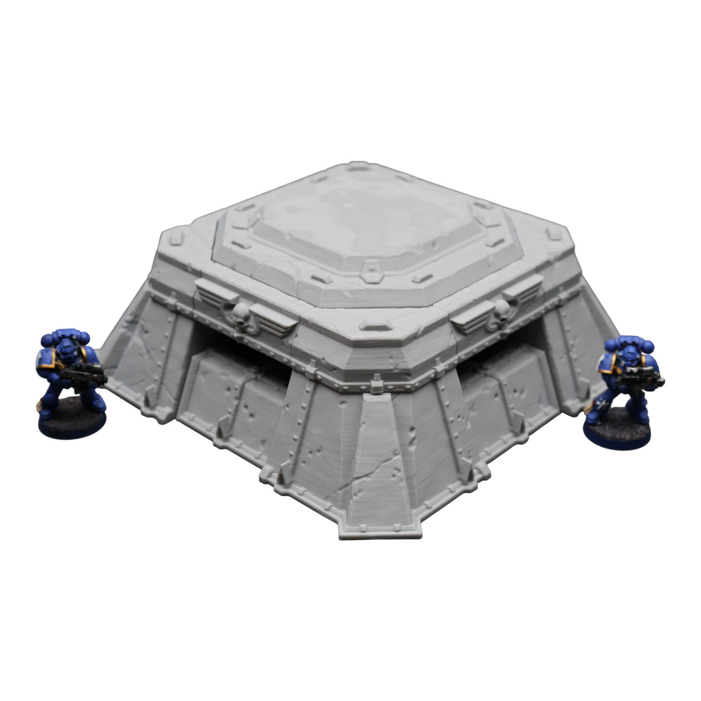 Wargaming 28mm scatter terrain scenery showing 3D-printed item that is compatible with games such as Warhammer 40K, Star Wars Legions, D+D, Dungeons and Dragons, Sci-Fi, Fantasy and other miniature tabletop games. Brand Jawar3d found at www.jawar3d.co.uk.