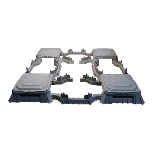 Wargaming 28mm scatter terrain scenery showing 3D-printed item that is compatible with games such as Warhammer 40K, Star Wars Legions, D+D, Dungeons and Dragons, Sci-Fi, Fantasy and other miniature tabletop games. Brand Jawar3d found at www.jawar3d.co.uk.
