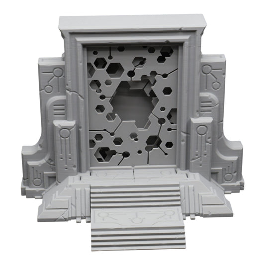 Wargaming 28mm scatter terrain scenery showing 3D-printed item that is compatible with games such as Warhammer 40K, Star Wars Legions, D+D, Dungeons and Dragons, Sci-Fi, Fantasy and other miniature tabletop games. Brand Jawar3d found at www.jawar3d.co.uk.