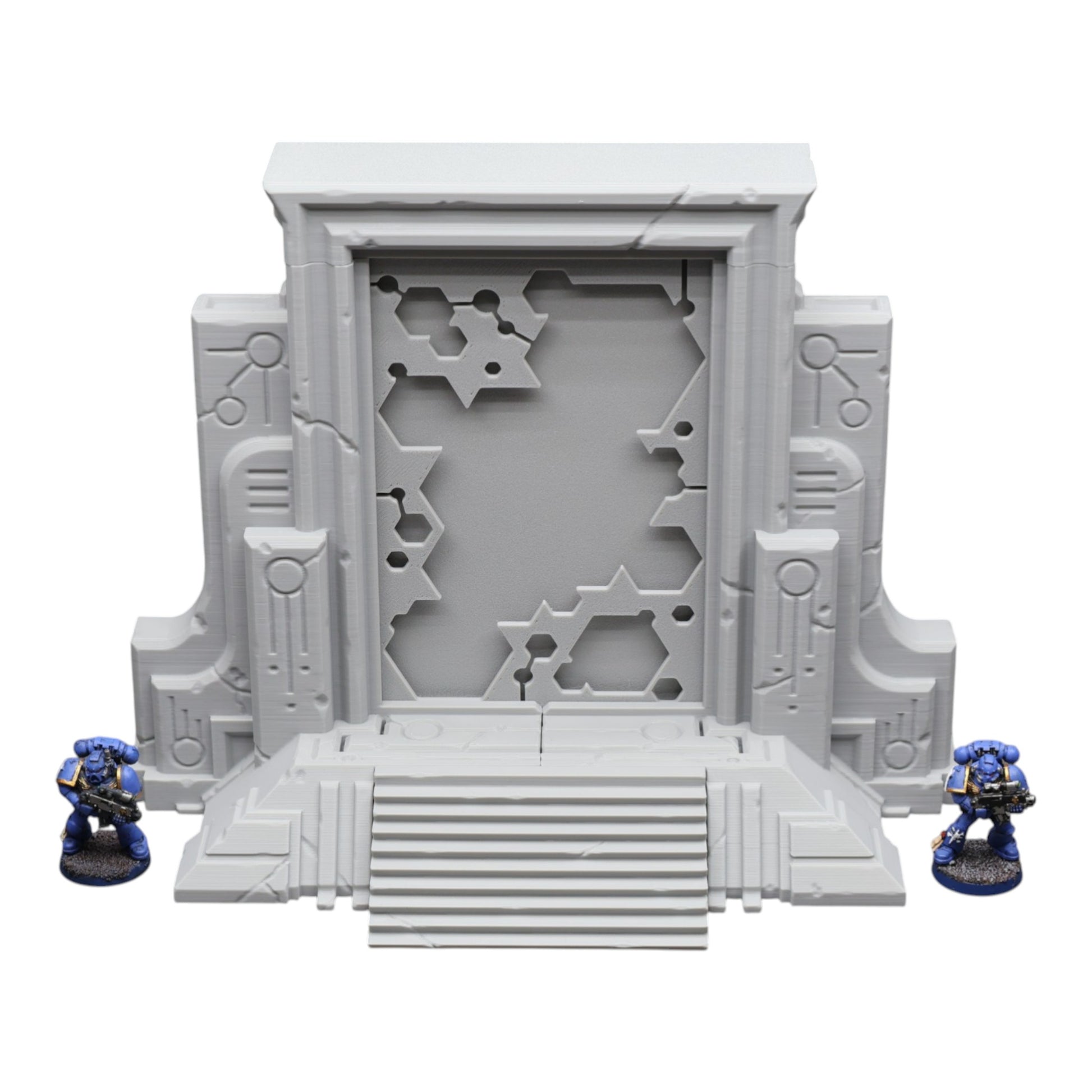 Wargaming 28mm scatter terrain scenery showing 3D-printed item that is compatible with games such as Warhammer 40K, Star Wars Legions, D+D, Dungeons and Dragons, Sci-Fi, Fantasy and other miniature tabletop games. Brand Jawar3d found at www.jawar3d.co.uk.