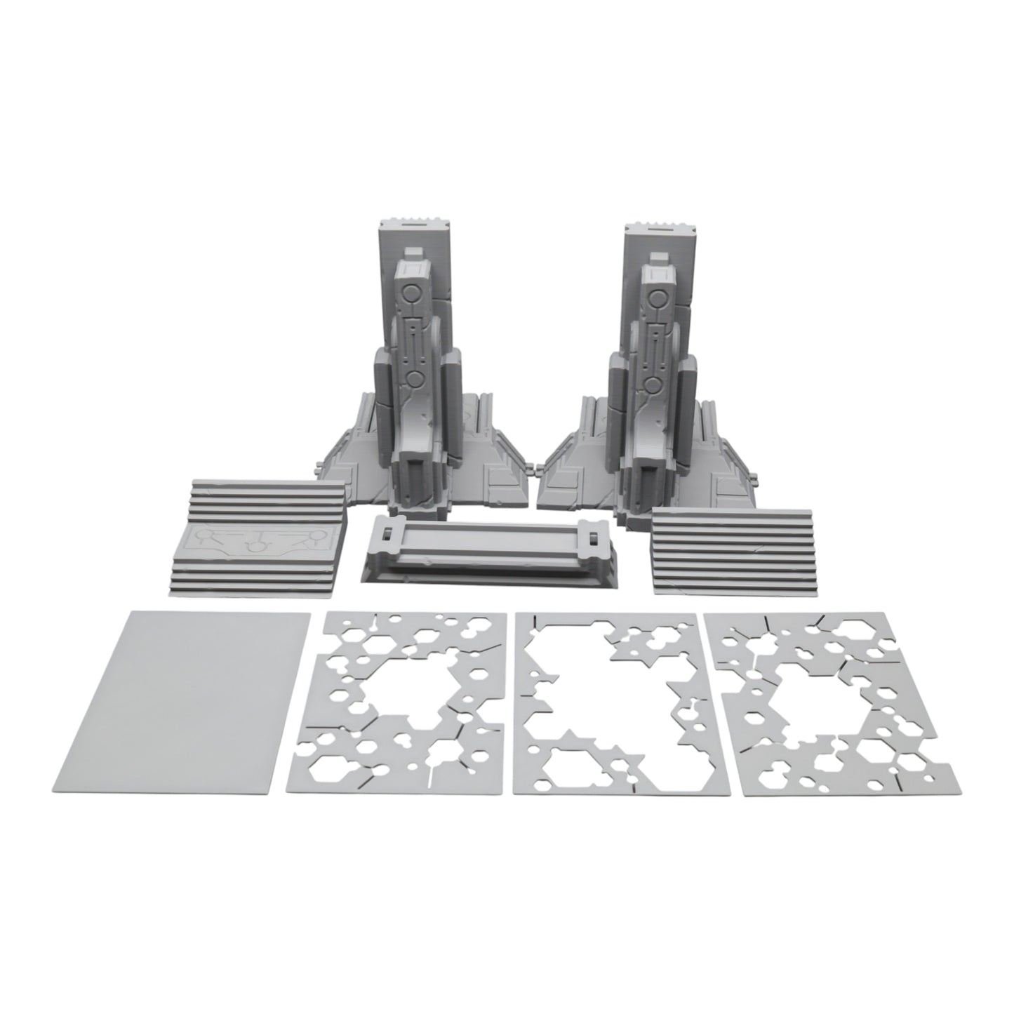 Wargaming 28mm scatter terrain scenery showing 3D-printed item that is compatible with games such as Warhammer 40K, Star Wars Legions, D+D, Dungeons and Dragons, Sci-Fi, Fantasy and other miniature tabletop games. Brand Jawar3d found at www.jawar3d.co.uk.