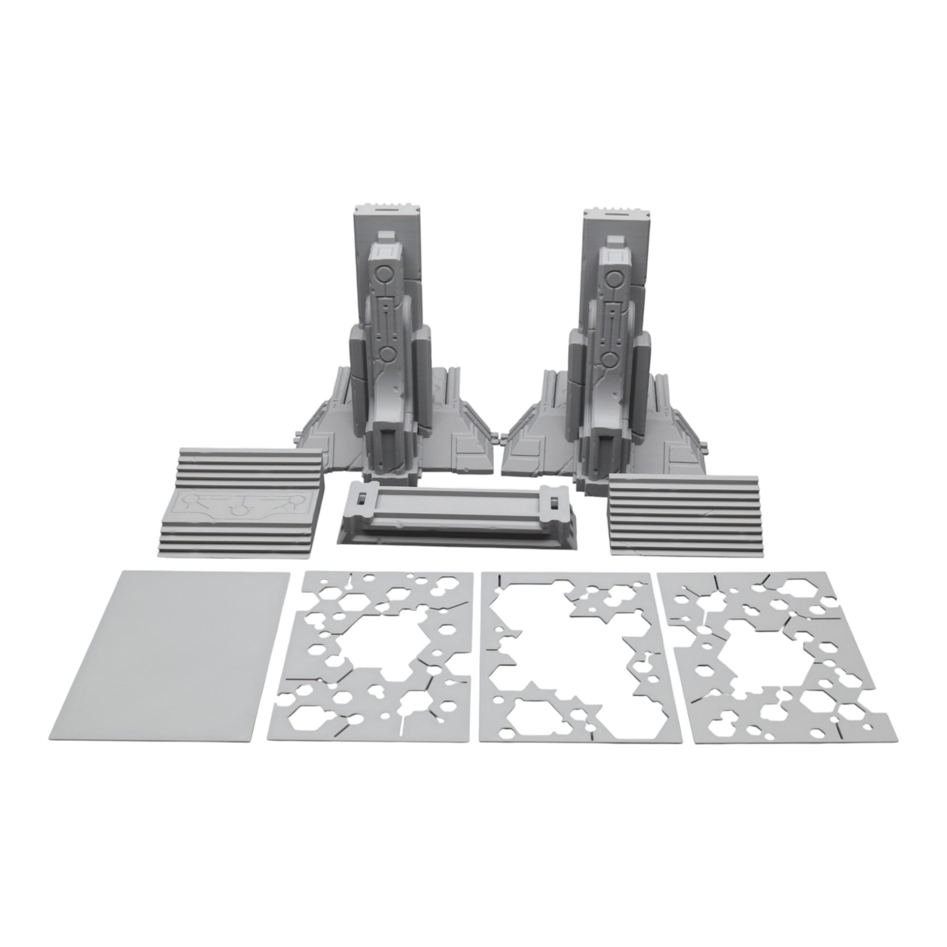 Wargaming 28mm scatter terrain scenery showing 3D-printed item that is compatible with games such as Warhammer 40K, Star Wars Legions, D+D, Dungeons and Dragons, Sci-Fi, Fantasy and other miniature tabletop games. Brand Jawar3d found at www.jawar3d.co.uk.