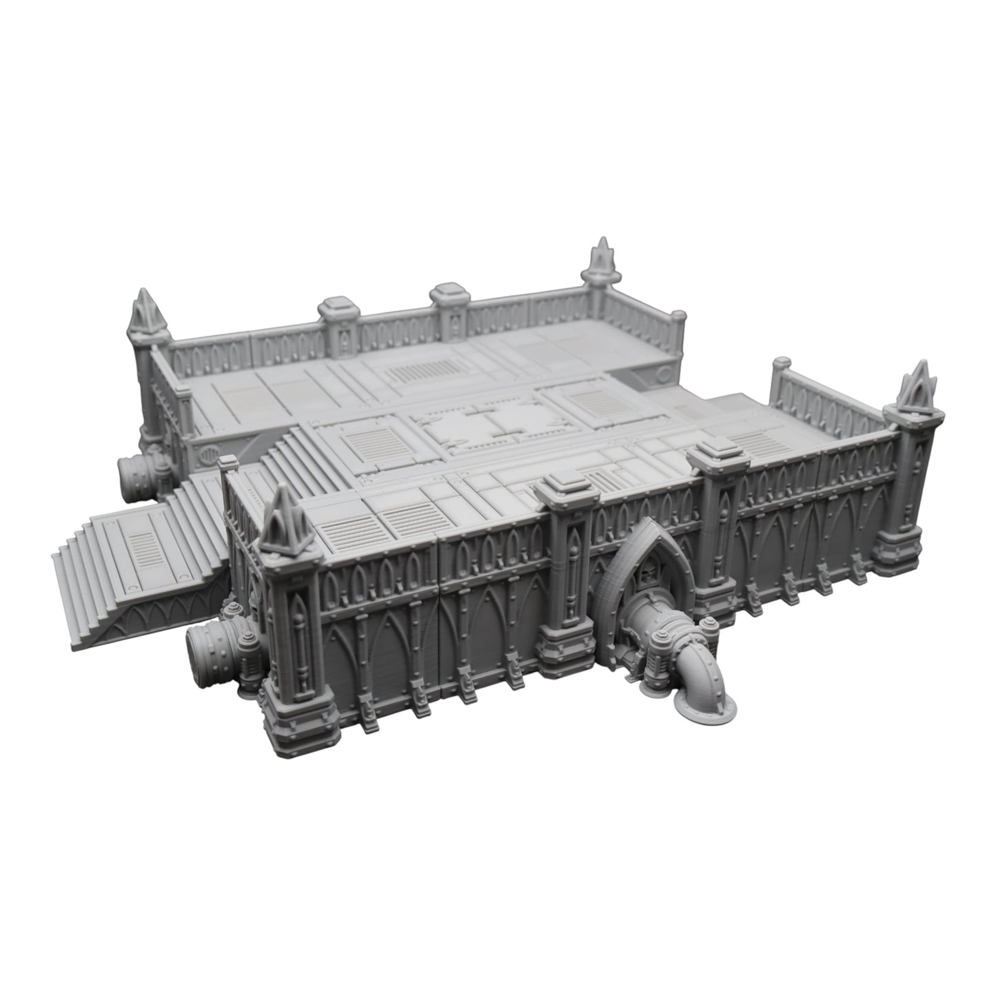 Wargaming 28mm scatter terrain scenery showing 3D-printed item that is compatible with games such as Warhammer 40K, Star Wars Legions, D+D, Dungeons and Dragons, Sci-Fi, Fantasy and other miniature tabletop games. Brand Jawar3d found at www.jawar3d.co.uk.