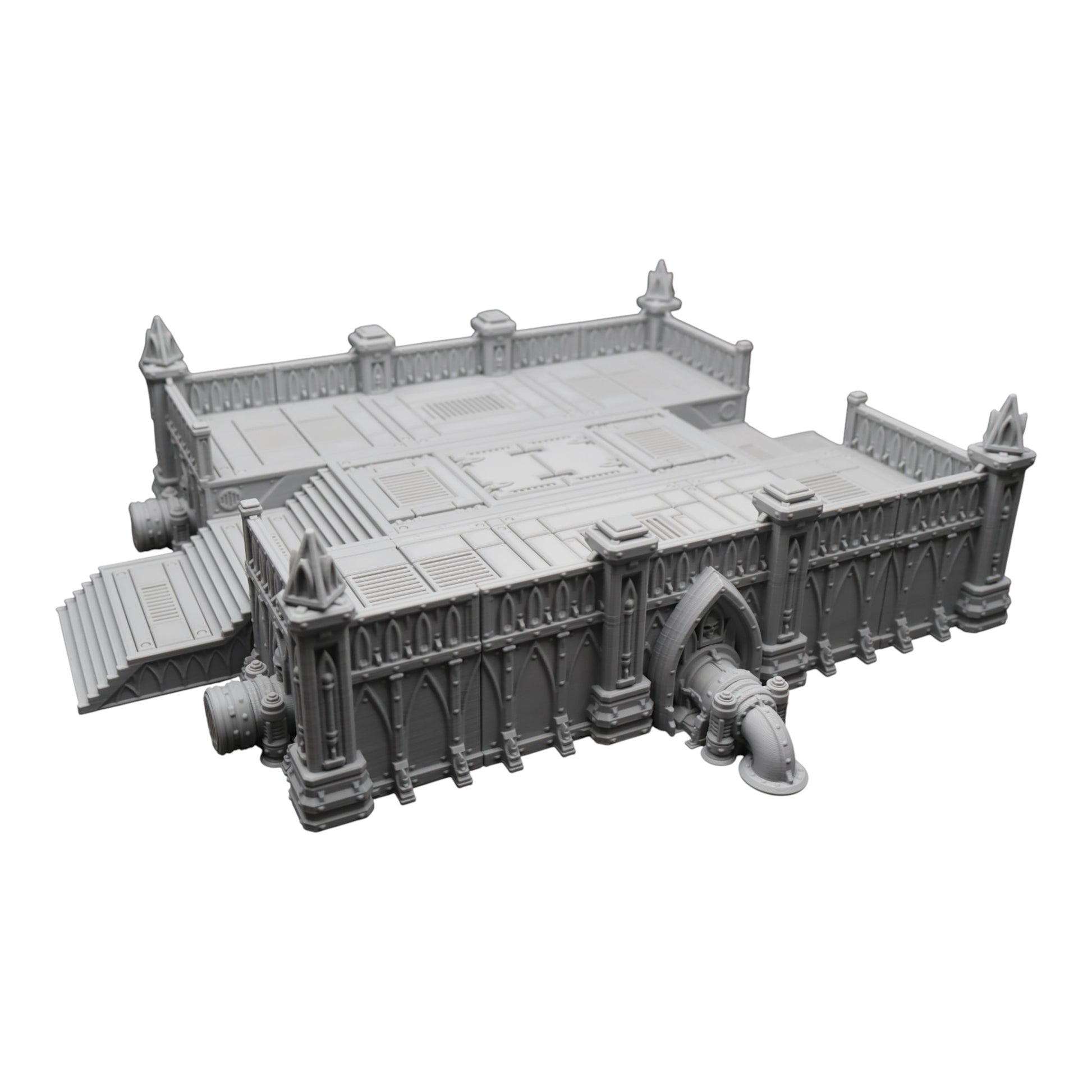 Wargaming 28mm scatter terrain scenery showing 3D-printed item that is compatible with games such as Warhammer 40K, Star Wars Legions, D+D, Dungeons and Dragons, Sci-Fi, Fantasy and other miniature tabletop games. Brand Jawar3d found at www.jawar3d.co.uk.