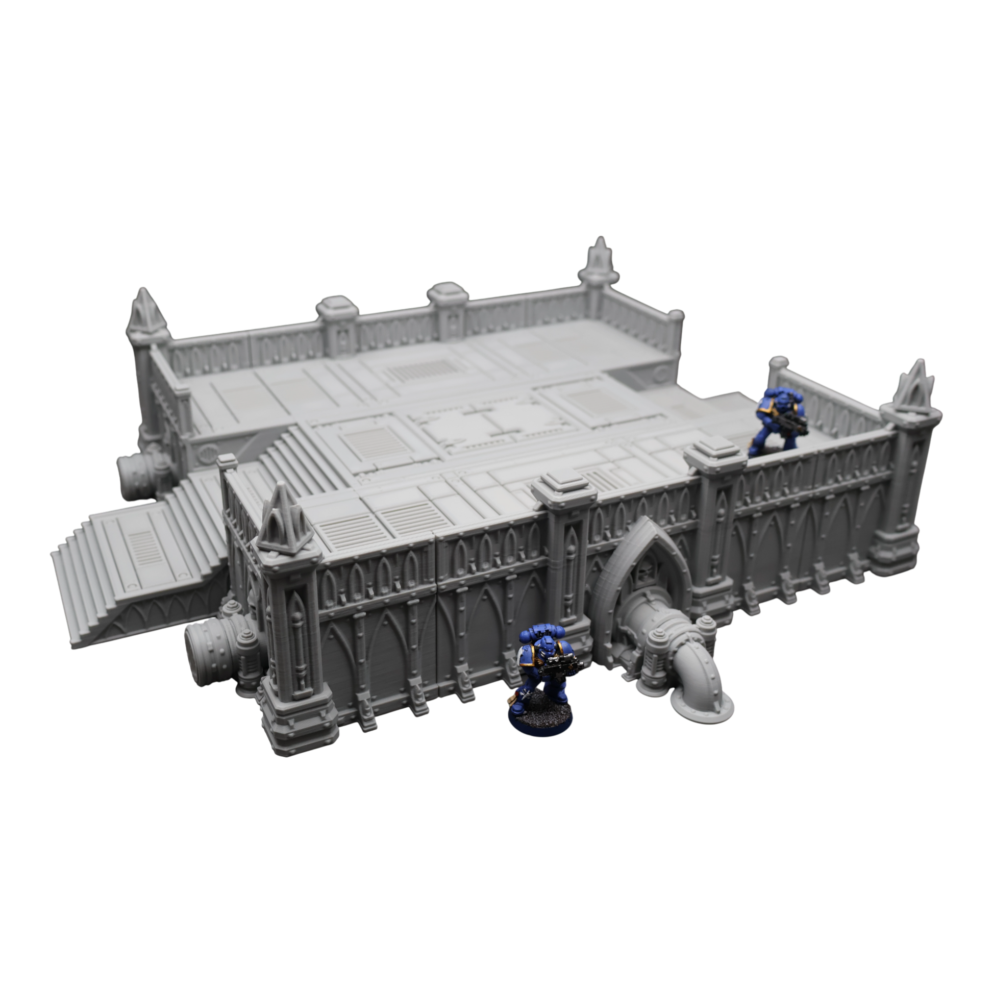 Wargaming 28mm scatter terrain scenery showing 3D-printed item that is compatible with games such as Warhammer 40K, Star Wars Legions, D+D, Dungeons and Dragons, Sci-Fi, Fantasy and other miniature tabletop games. Brand Jawar3d found at www.jawar3d.co.uk.