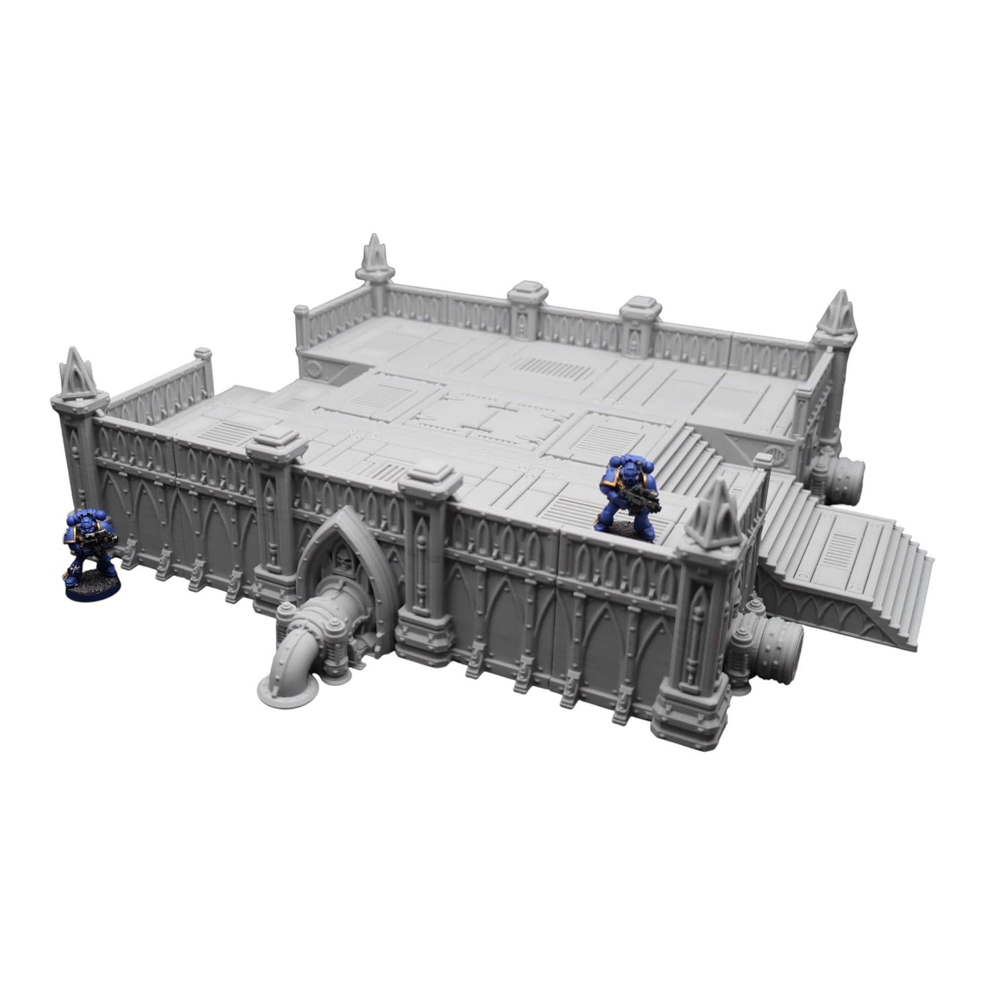 Wargaming 28mm scatter terrain scenery showing 3D-printed item that is compatible with games such as Warhammer 40K, Star Wars Legions, D+D, Dungeons and Dragons, Sci-Fi, Fantasy and other miniature tabletop games. Brand Jawar3d found at www.jawar3d.co.uk.