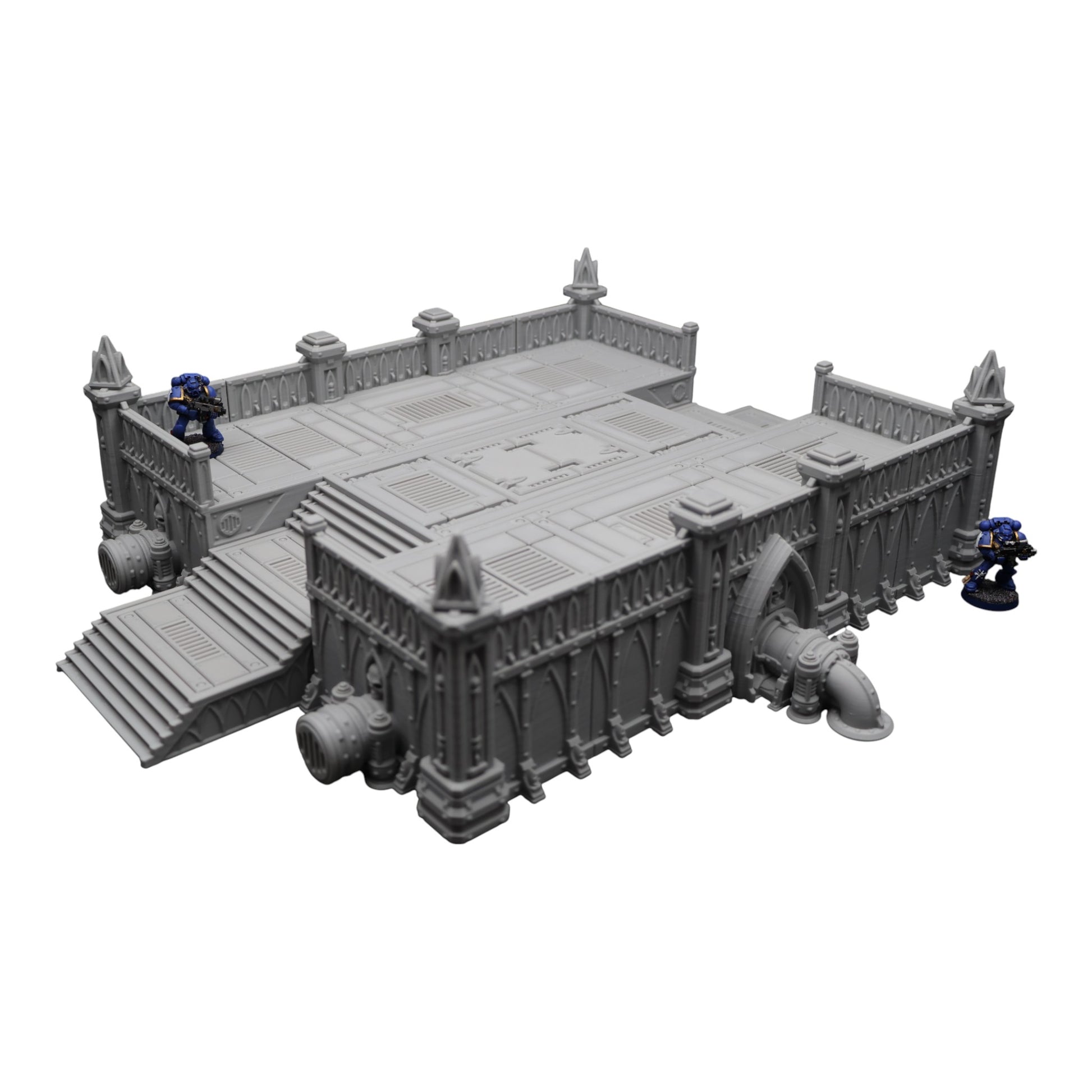 Wargaming 28mm scatter terrain scenery showing 3D-printed item that is compatible with games such as Warhammer 40K, Star Wars Legions, D+D, Dungeons and Dragons, Sci-Fi, Fantasy and other miniature tabletop games. Brand Jawar3d found at www.jawar3d.co.uk.