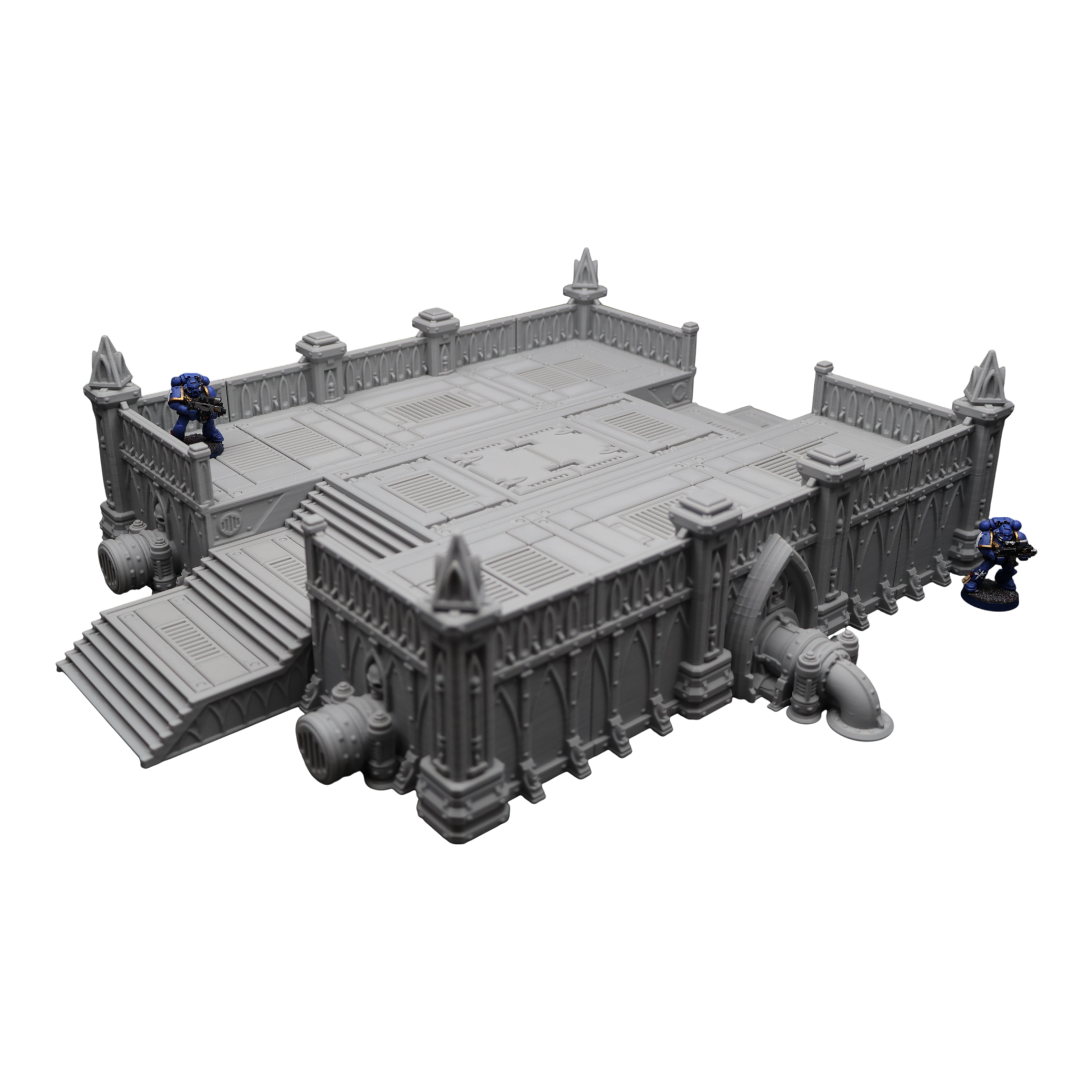 Wargaming 28mm scatter terrain scenery showing 3D-printed item that is compatible with games such as Warhammer 40K, Star Wars Legions, D+D, Dungeons and Dragons, Sci-Fi, Fantasy and other miniature tabletop games. Brand Jawar3d found at www.jawar3d.co.uk.