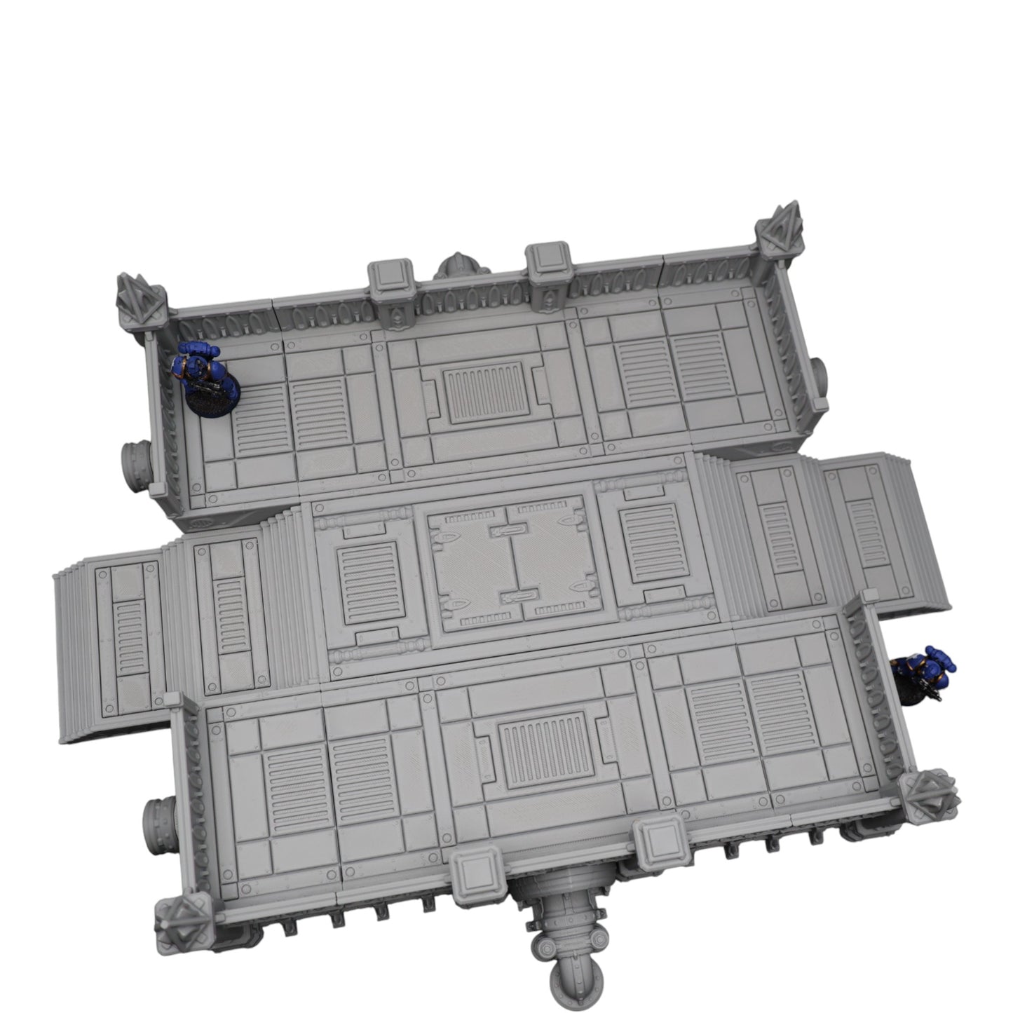 Wargaming 28mm scatter terrain scenery showing 3D-printed item that is compatible with games such as Warhammer 40K, Star Wars Legions, D+D, Dungeons and Dragons, Sci-Fi, Fantasy and other miniature tabletop games. Brand Jawar3d found at www.jawar3d.co.uk.