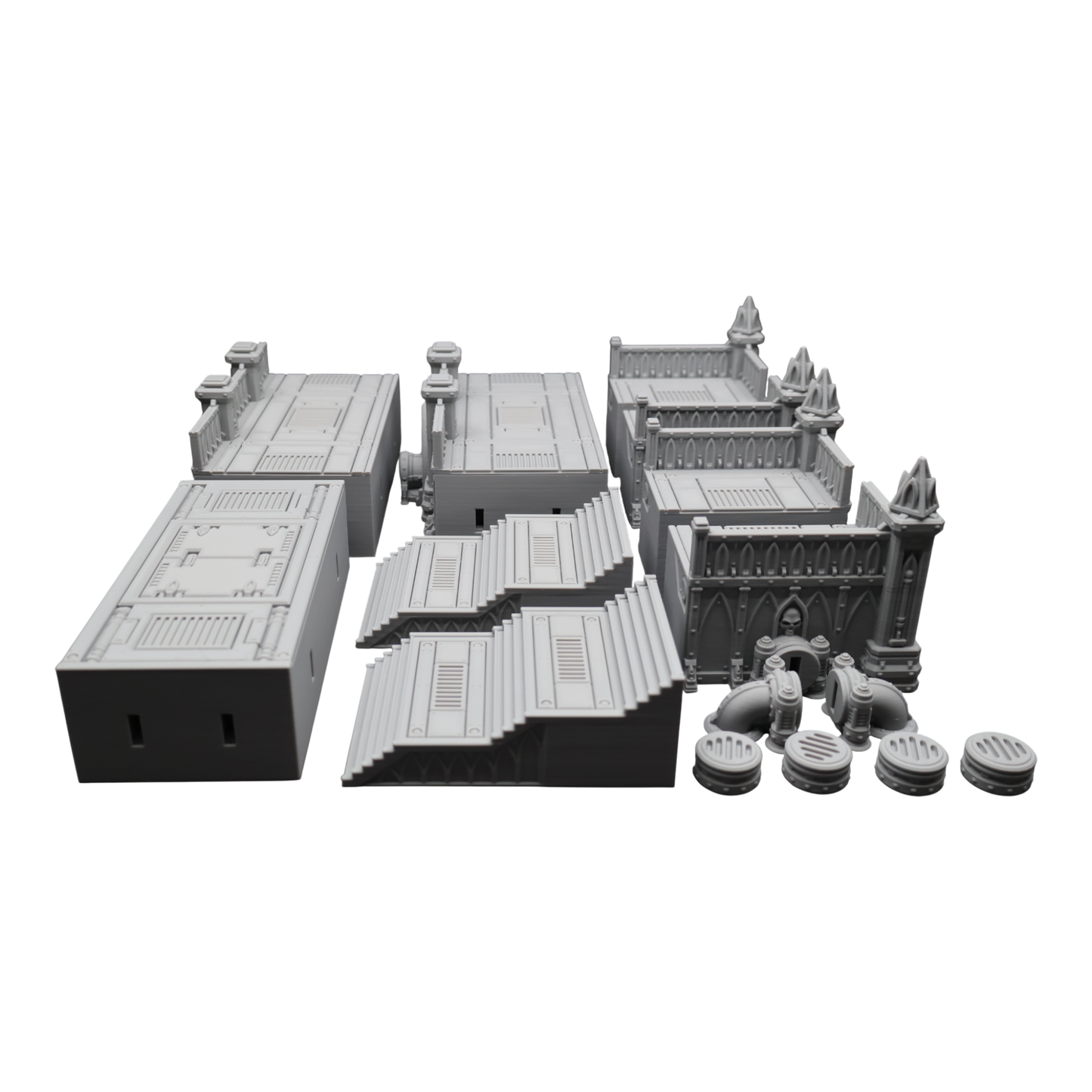 Wargaming 28mm scatter terrain scenery showing 3D-printed item that is compatible with games such as Warhammer 40K, Star Wars Legions, D+D, Dungeons and Dragons, Sci-Fi, Fantasy and other miniature tabletop games. Brand Jawar3d found at www.jawar3d.co.uk.