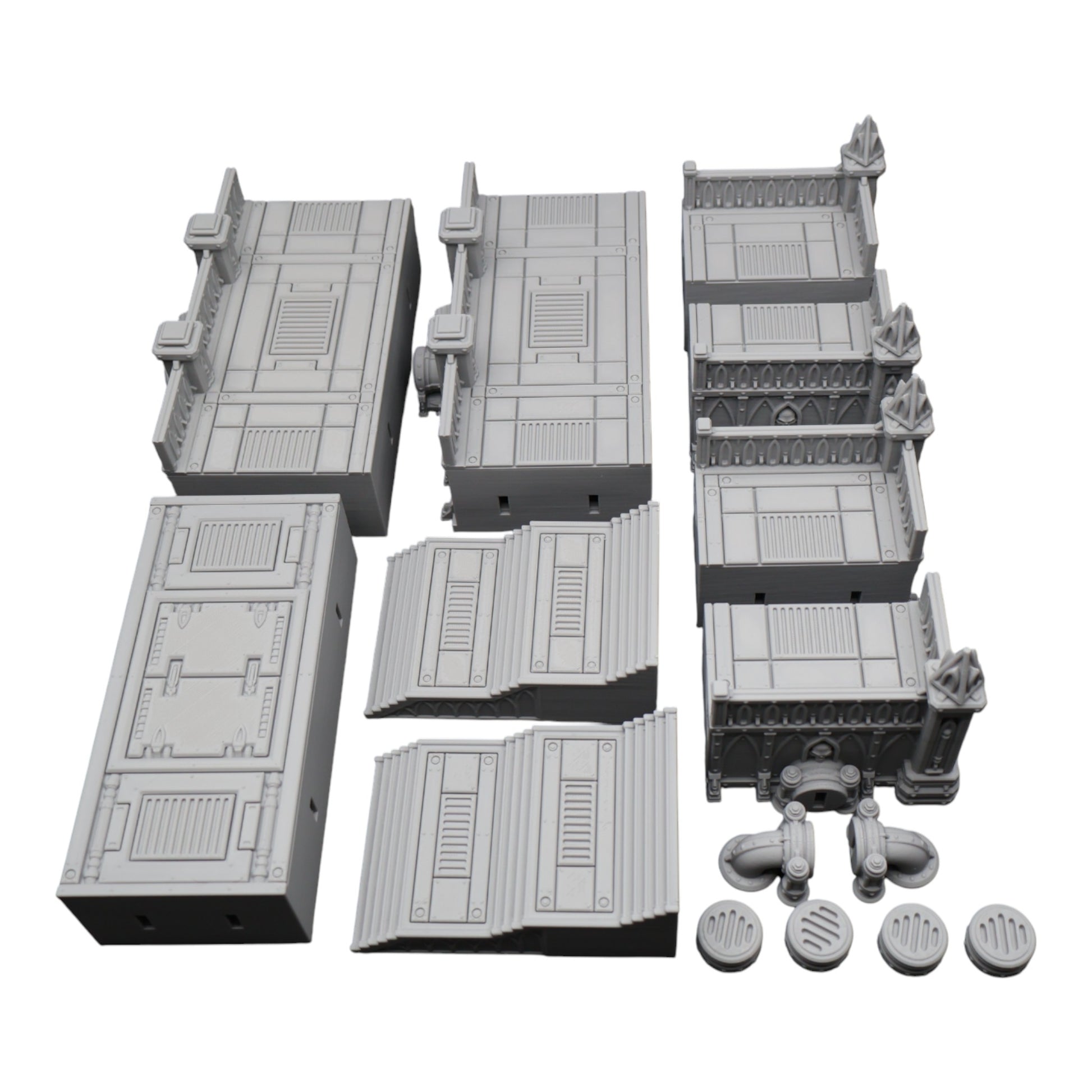 Wargaming 28mm scatter terrain scenery showing 3D-printed item that is compatible with games such as Warhammer 40K, Star Wars Legions, D+D, Dungeons and Dragons, Sci-Fi, Fantasy and other miniature tabletop games. Brand Jawar3d found at www.jawar3d.co.uk.