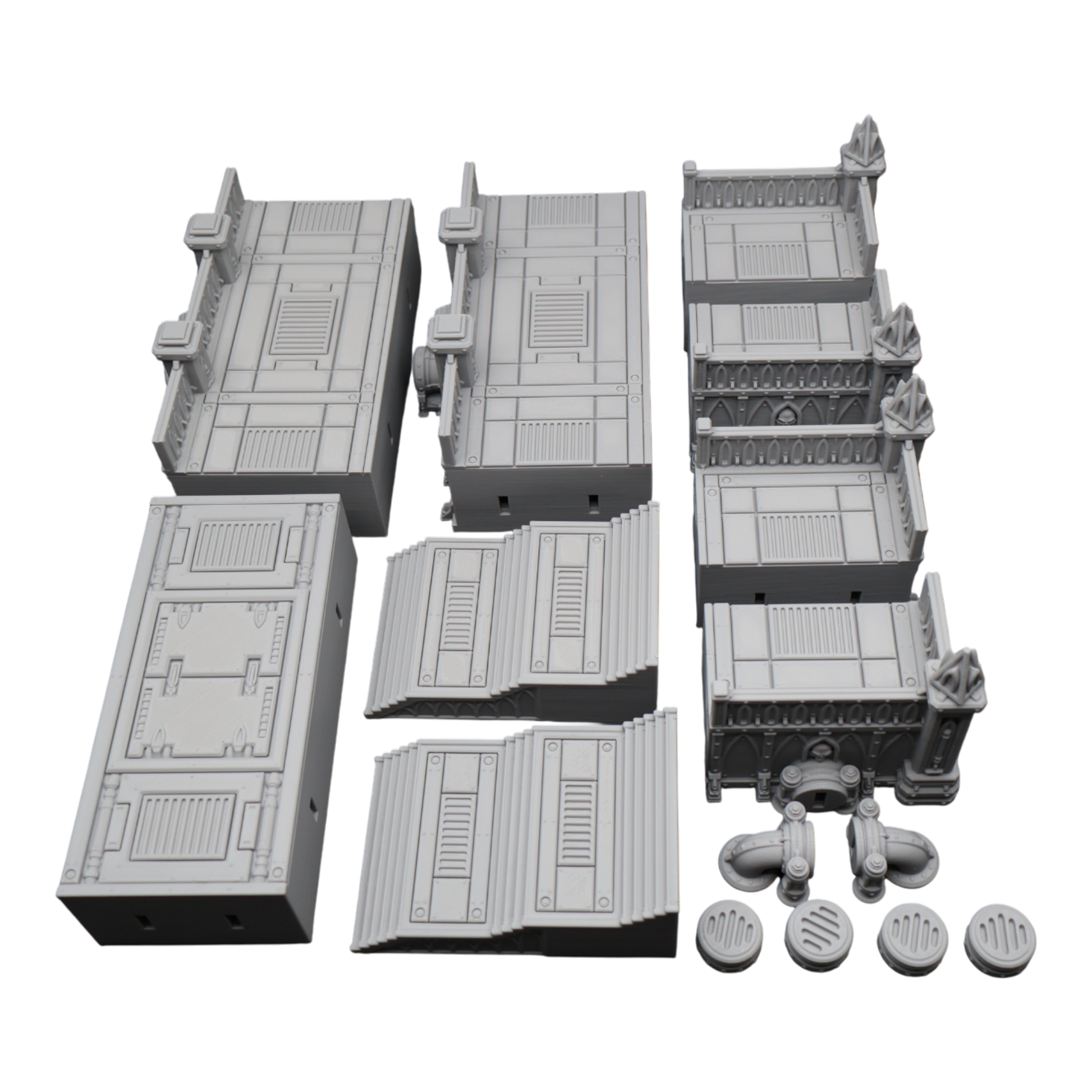 Wargaming 28mm scatter terrain scenery showing 3D-printed item that is compatible with games such as Warhammer 40K, Star Wars Legions, D+D, Dungeons and Dragons, Sci-Fi, Fantasy and other miniature tabletop games. Brand Jawar3d found at www.jawar3d.co.uk.