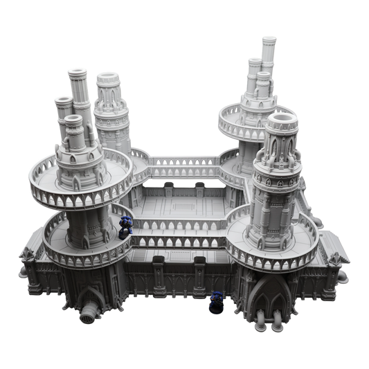 Wargaming 28mm scatter terrain scenery showing 3D-printed item that is compatible with games such as Warhammer 40K, Star Wars Legions, D+D, Dungeons and Dragons, Sci-Fi, Fantasy and other miniature tabletop games. Brand Jawar3d found at www.jawar3d.co.uk.