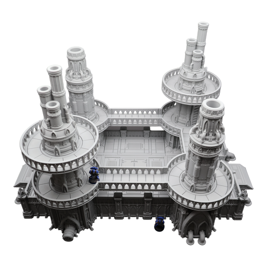 Wargaming 28mm scatter terrain scenery showing 3D-printed item that is compatible with games such as Warhammer 40K, Star Wars Legions, D+D, Dungeons and Dragons, Sci-Fi, Fantasy and other miniature tabletop games. Brand Jawar3d found at www.jawar3d.co.uk.