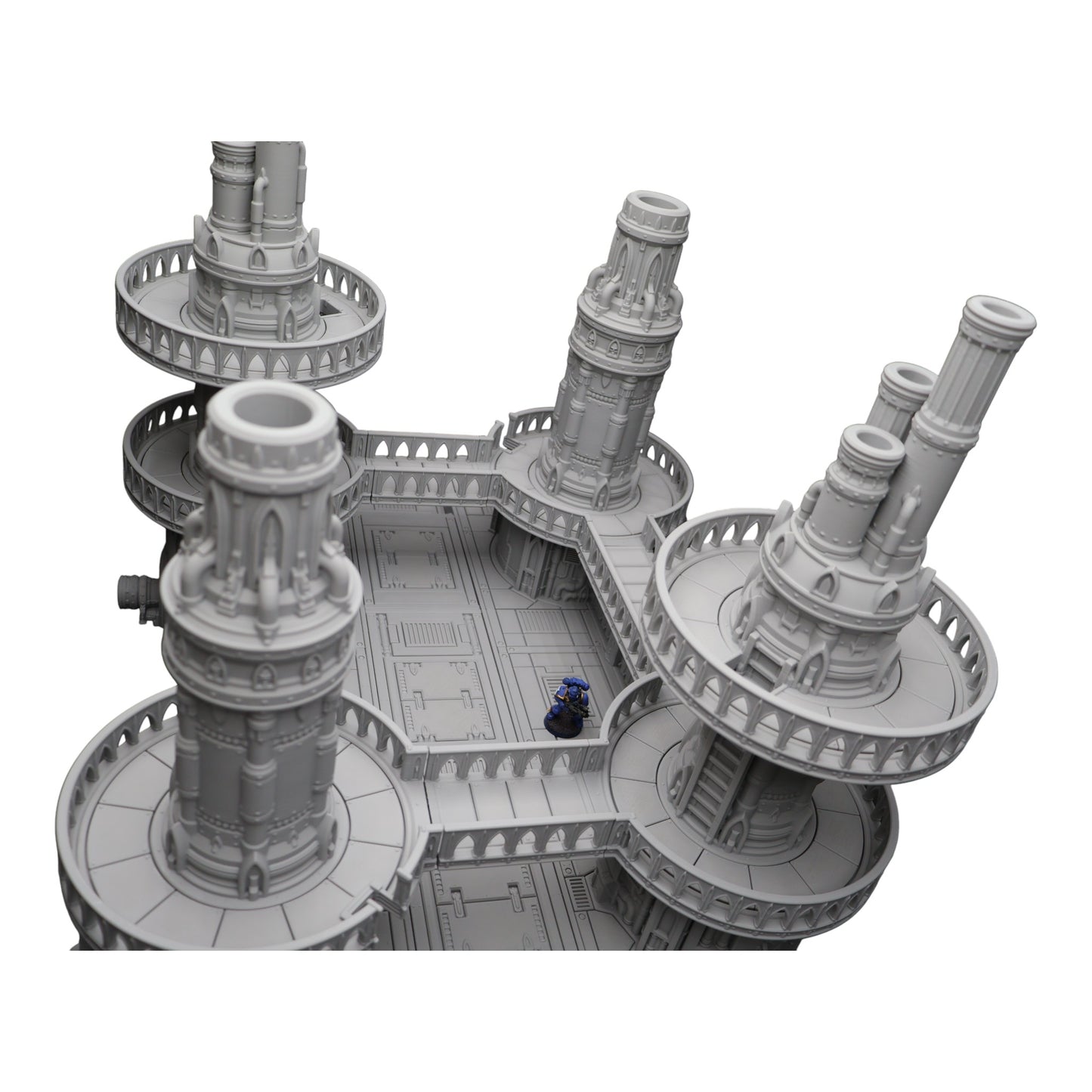 Wargaming 28mm scatter terrain scenery showing 3D-printed item that is compatible with games such as Warhammer 40K, Star Wars Legions, D+D, Dungeons and Dragons, Sci-Fi, Fantasy and other miniature tabletop games. Brand Jawar3d found at www.jawar3d.co.uk.