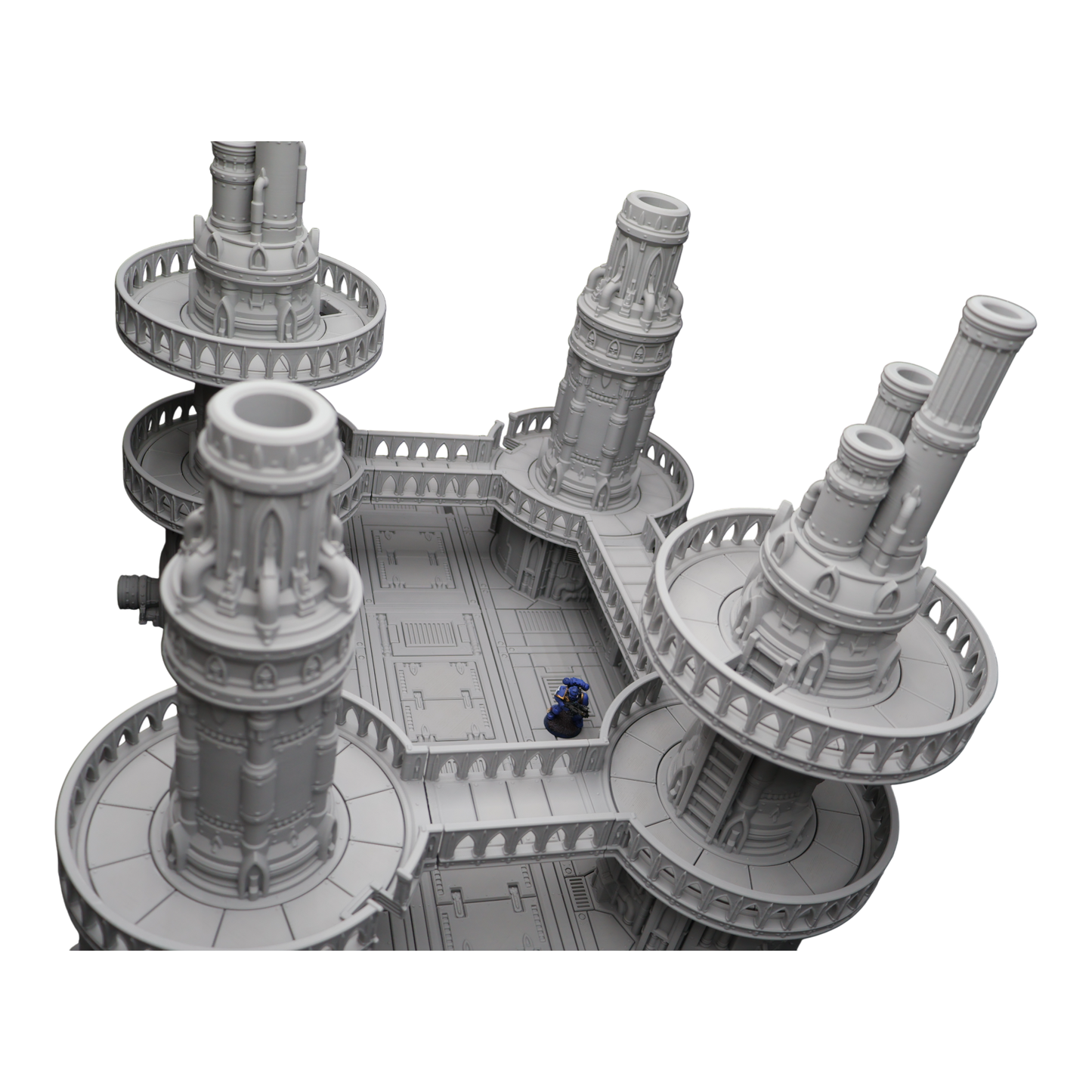 Wargaming 28mm scatter terrain scenery showing 3D-printed item that is compatible with games such as Warhammer 40K, Star Wars Legions, D+D, Dungeons and Dragons, Sci-Fi, Fantasy and other miniature tabletop games. Brand Jawar3d found at www.jawar3d.co.uk.