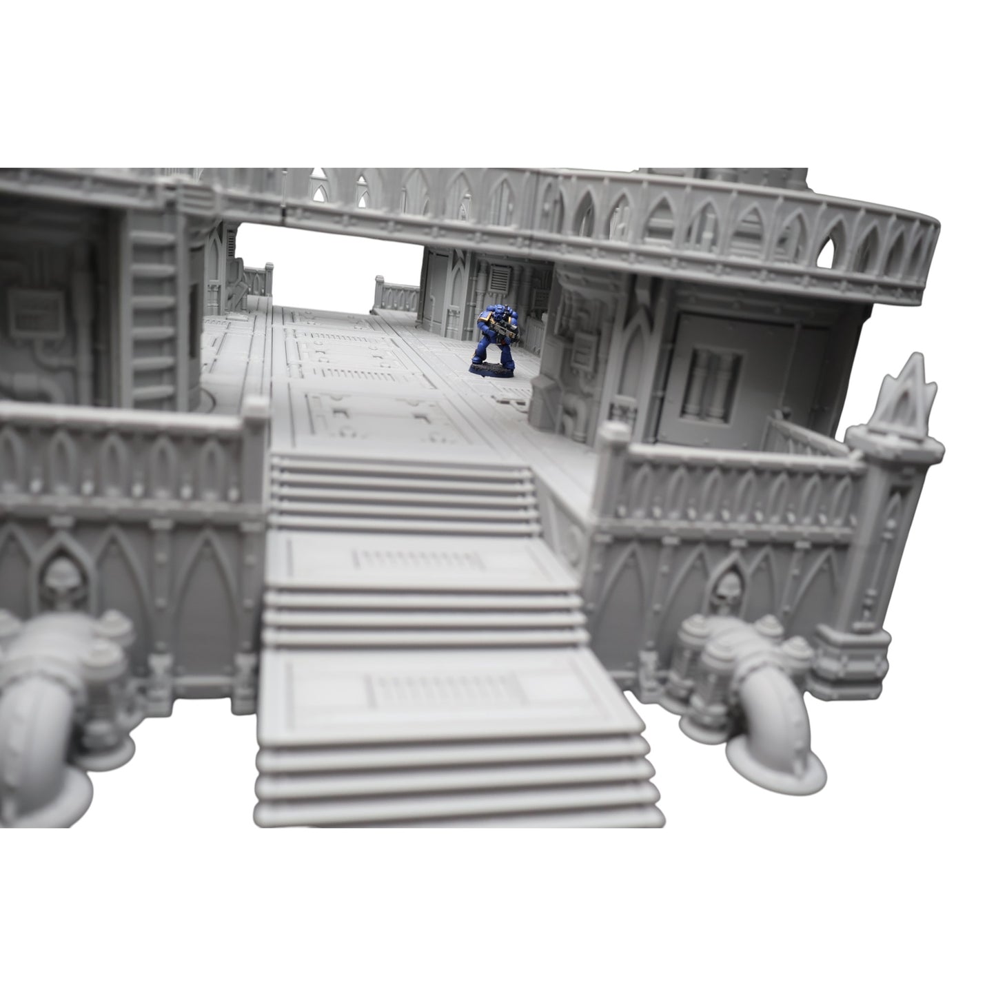 Wargaming 28mm scatter terrain scenery showing 3D-printed item that is compatible with games such as Warhammer 40K, Star Wars Legions, D+D, Dungeons and Dragons, Sci-Fi, Fantasy and other miniature tabletop games. Brand Jawar3d found at www.jawar3d.co.uk.