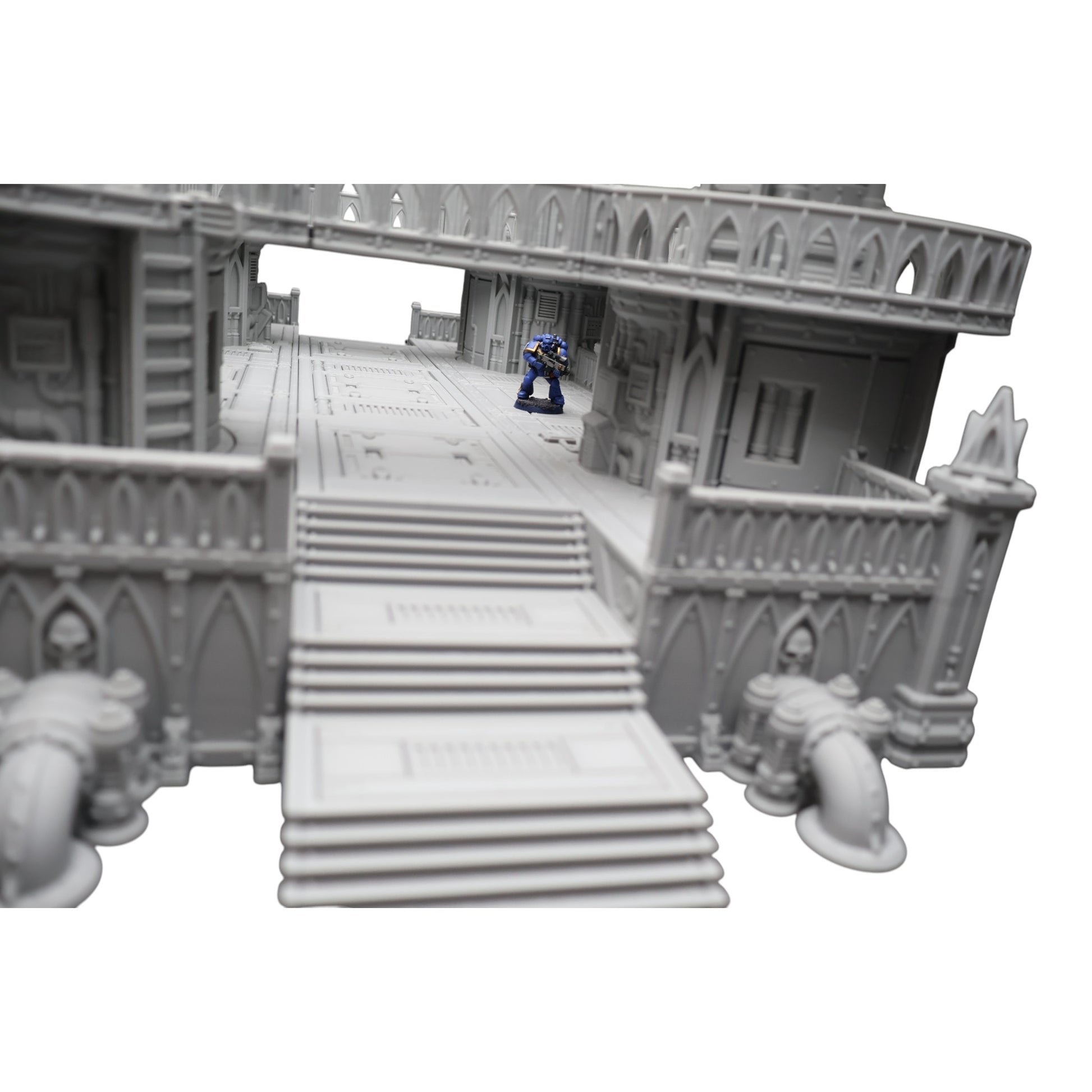 Wargaming 28mm scatter terrain scenery showing 3D-printed item that is compatible with games such as Warhammer 40K, Star Wars Legions, D+D, Dungeons and Dragons, Sci-Fi, Fantasy and other miniature tabletop games. Brand Jawar3d found at www.jawar3d.co.uk.