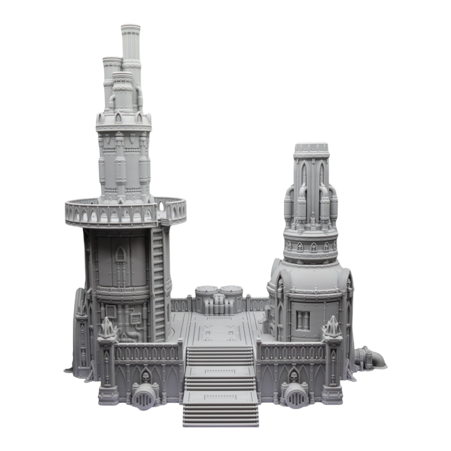 Steel Refinery Assembly #4 - 28mm Wargaming Scatter Terrain Scenery Tabletop