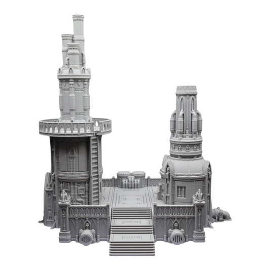 Steel Refinery Assembly #4 - 28mm Wargaming Scatter Terrain Scenery Tabletop