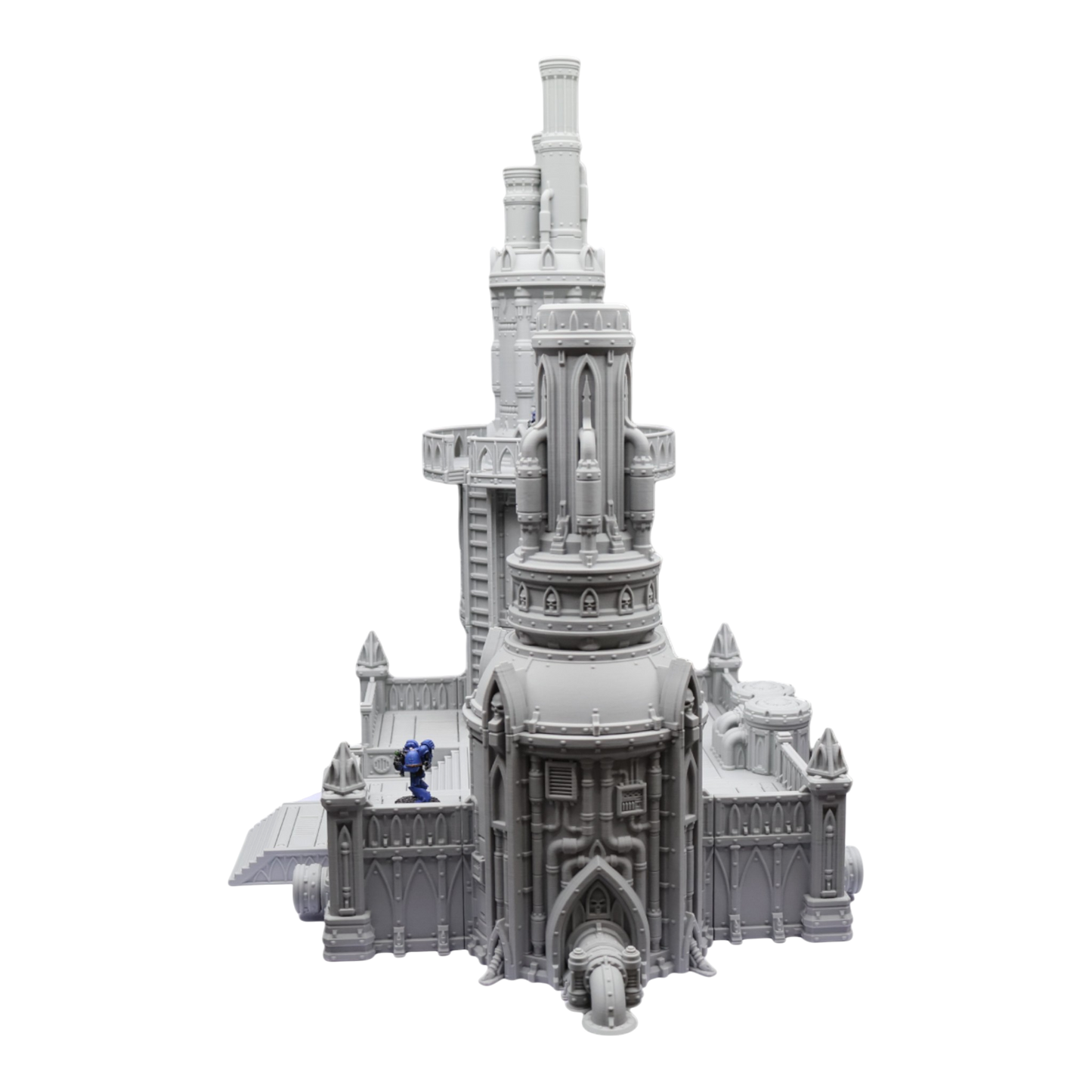 Steel Refinery Assembly #4 - 28mm Wargaming Scatter Terrain Scenery Tabletop