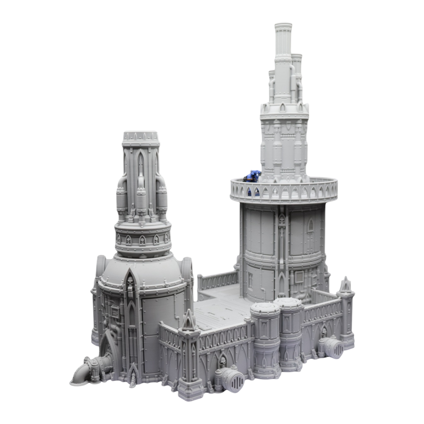 Steel Refinery Assembly #4 - 28mm Wargaming Scatter Terrain Scenery Tabletop