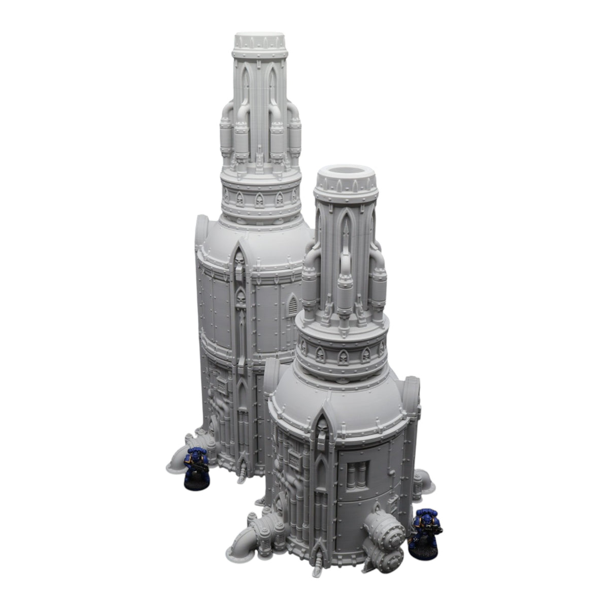 Steel Refinery Assembly #5 - 28mm Wargaming Scatter Terrain Scenery Tabletop Grimdark
