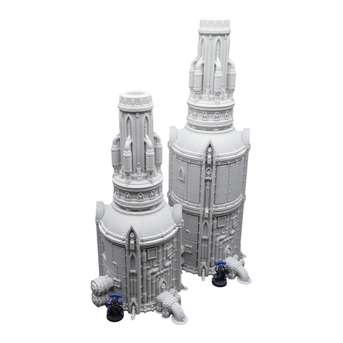 Steel Refinery Assembly #5 - 28mm Wargaming Scatter Terrain Scenery Tabletop Grimdark