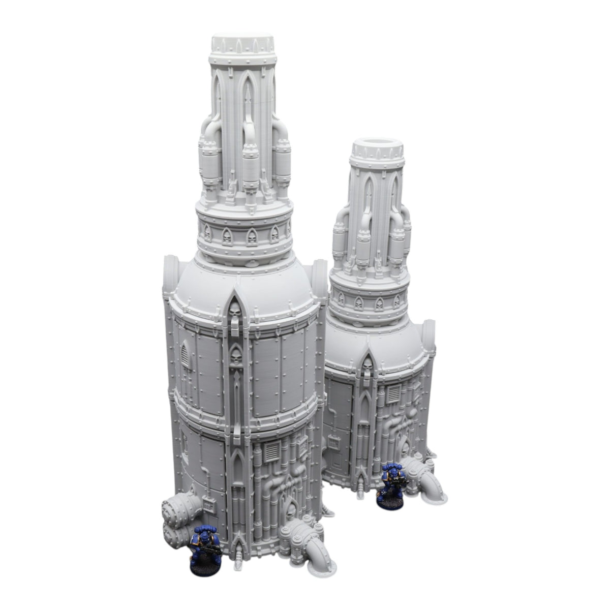 Steel Refinery Assembly #5 - 28mm Wargaming Scatter Terrain Scenery Tabletop Grimdark