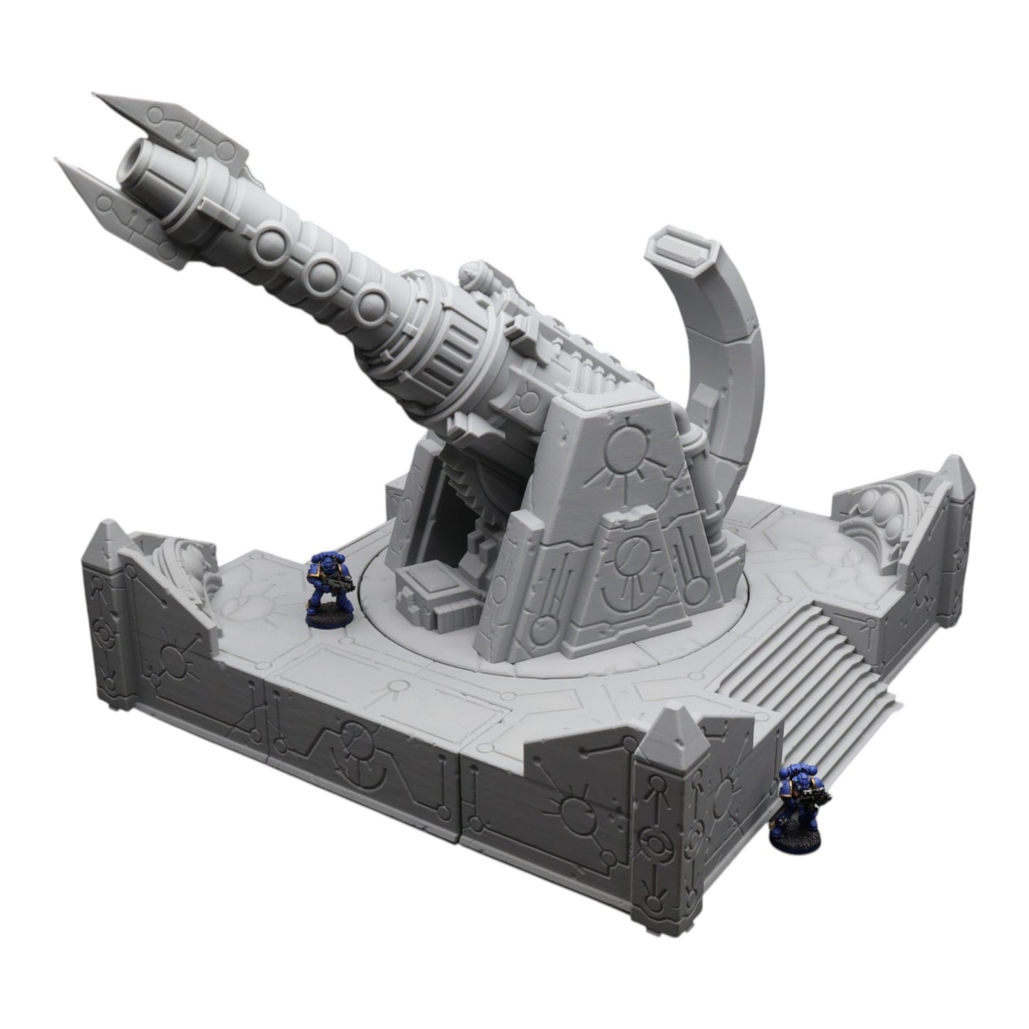 Wargaming 28mm scatter terrain scenery showing 3D-printed item that is compatible with games such as Warhammer 40K, Star Wars Legions, D+D, Dungeons and Dragons, Sci-Fi, Fantasy and other miniature tabletop games. Brand Jawar3d found at www.jawar3d.co.uk.