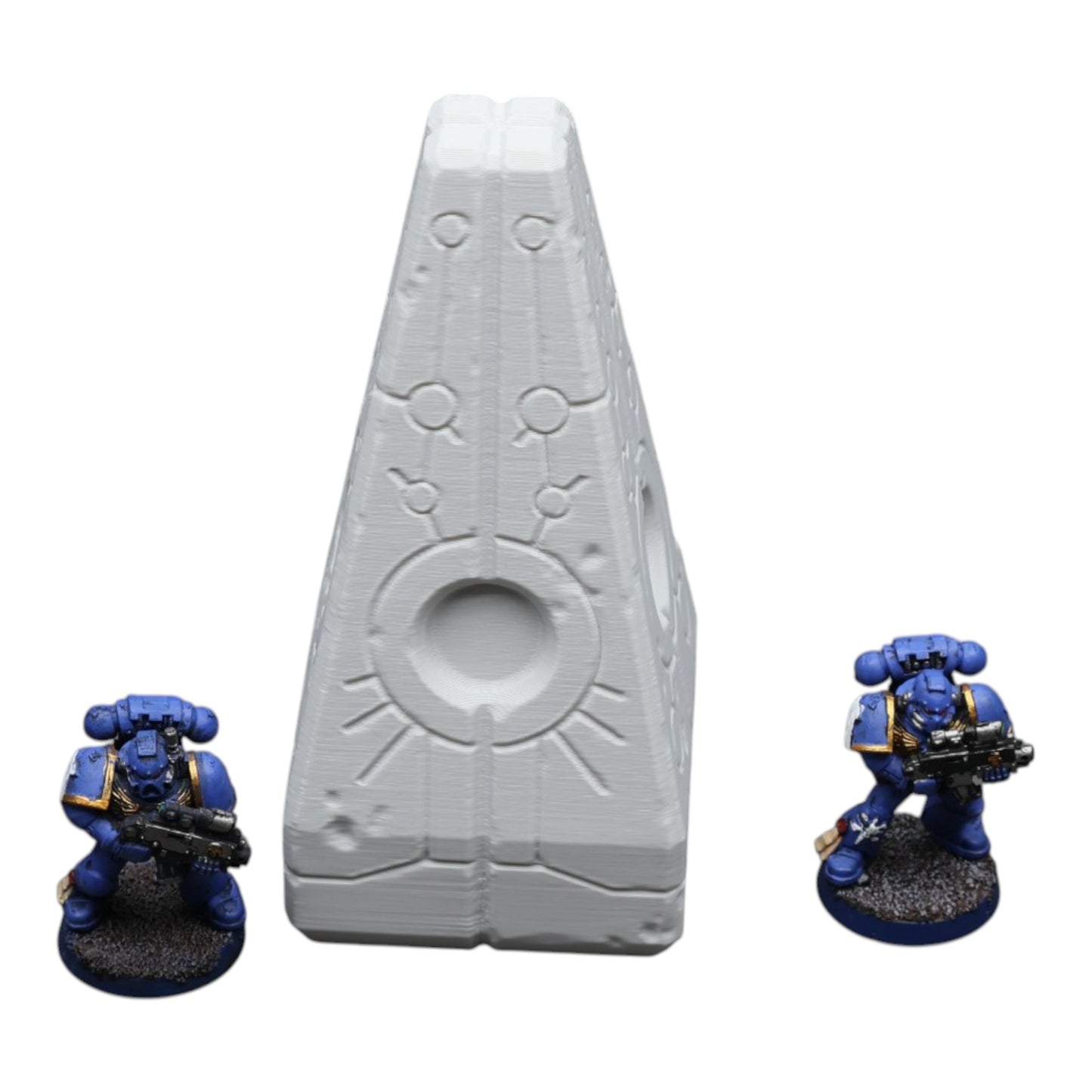 Wargaming 28mm scatter terrain scenery showing 3D-printed item that is compatible with games such as Warhammer 40K, Star Wars Legions, D+D, Dungeons and Dragons, Sci-Fi, Fantasy and other miniature tabletop games. Brand Jawar3d found at www.jawar3d.co.uk.