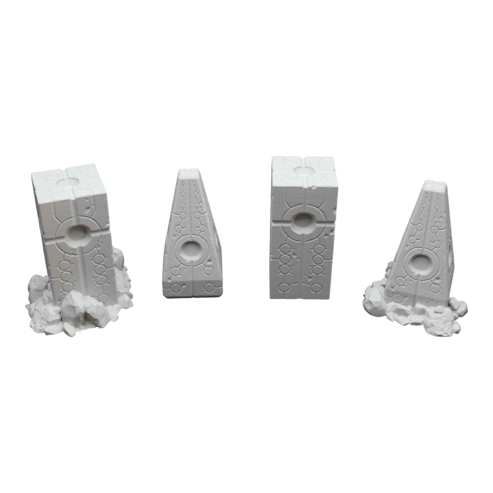 Wargaming 28mm scatter terrain scenery showing 3D-printed item that is compatible with games such as Warhammer 40K, Star Wars Legions, D+D, Dungeons and Dragons, Sci-Fi, Fantasy and other miniature tabletop games. Brand Jawar3d found at www.jawar3d.co.uk.
