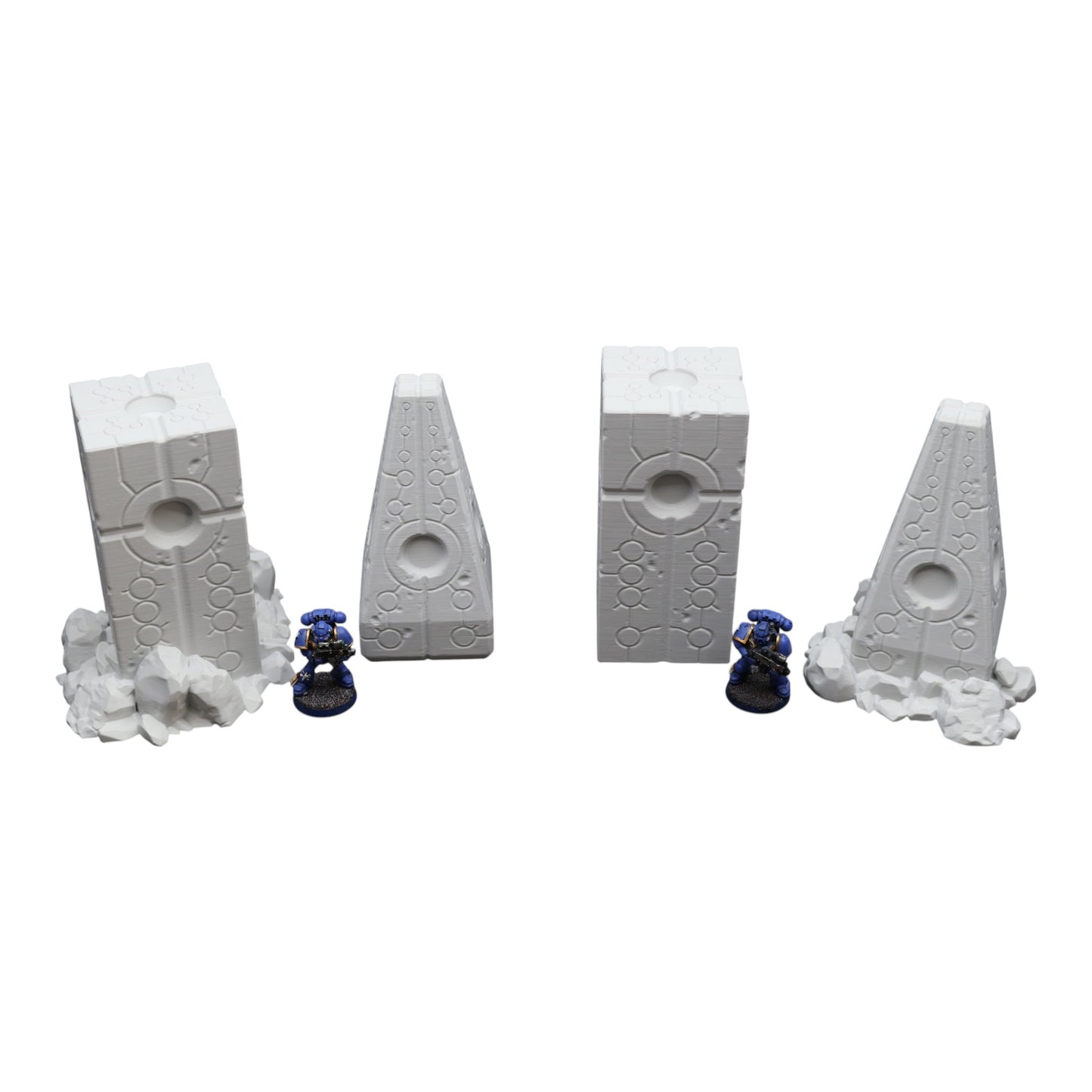 Wargaming 28mm scatter terrain scenery showing 3D-printed item that is compatible with games such as Warhammer 40K, Star Wars Legions, D+D, Dungeons and Dragons, Sci-Fi, Fantasy and other miniature tabletop games. Brand Jawar3d found at www.jawar3d.co.uk.