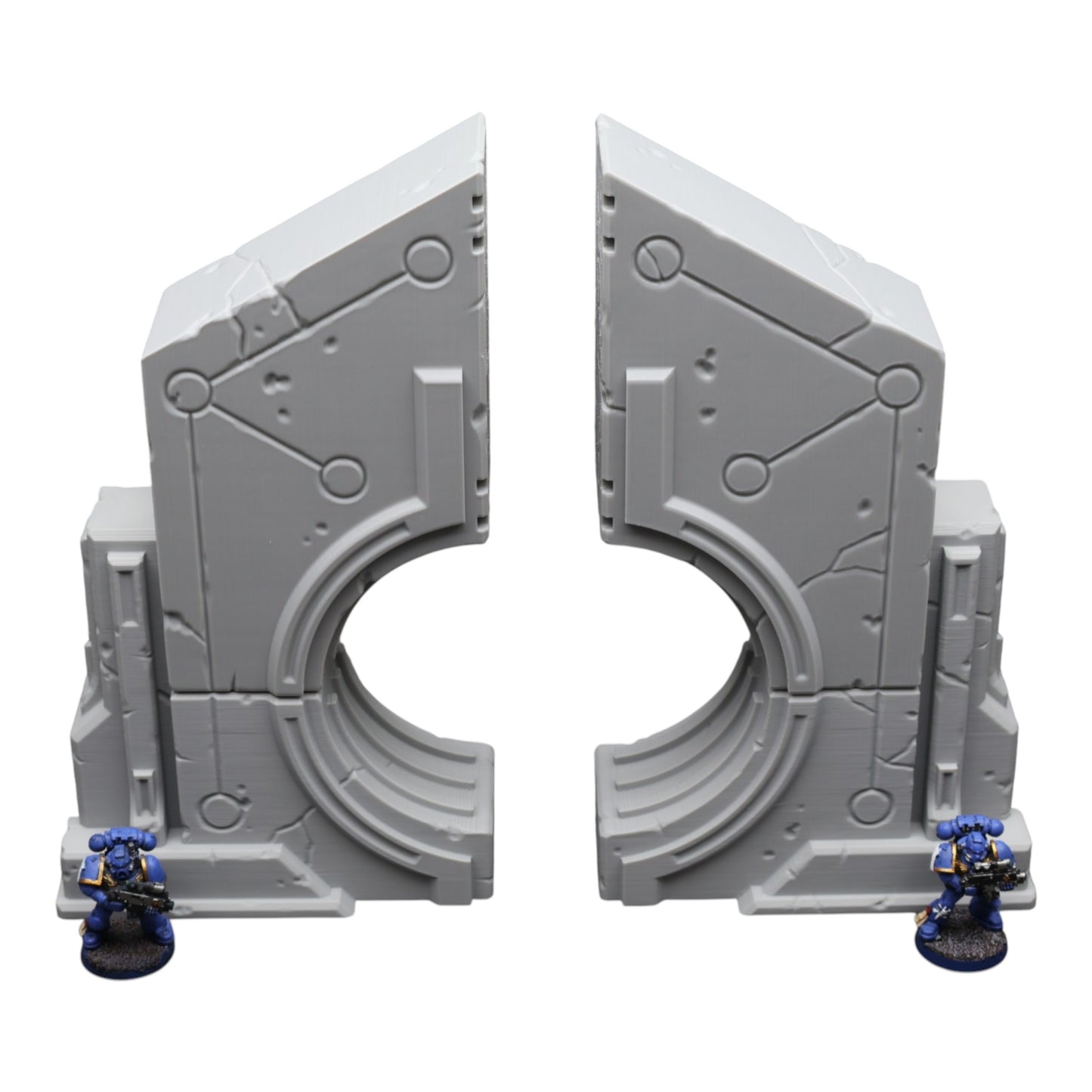 Wargaming 28mm scatter terrain scenery showing 3D-printed item that is compatible with games such as Warhammer 40K, Star Wars Legions, D+D, Dungeons and Dragons, Sci-Fi, Fantasy and other miniature tabletop games. Brand Jawar3d found at www.jawar3d.co.uk.