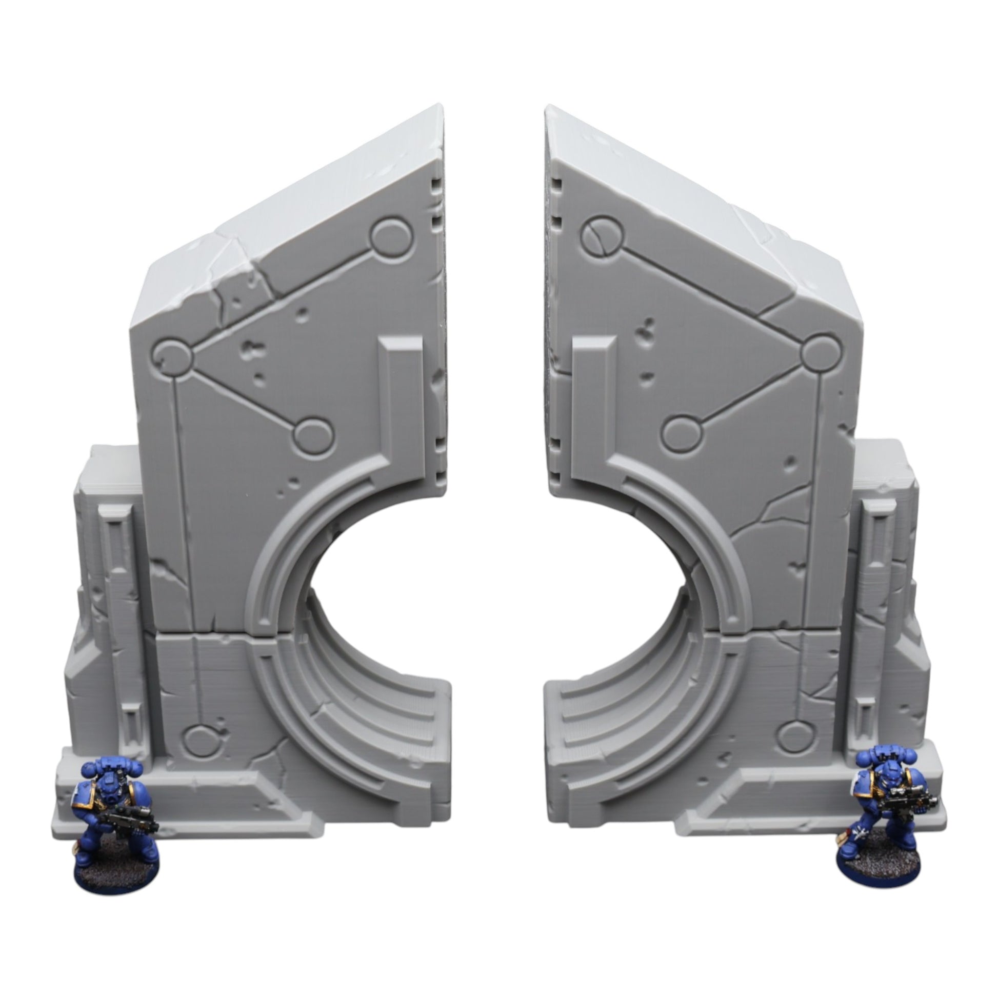 Wargaming 28mm scatter terrain scenery showing 3D-printed item that is compatible with games such as Warhammer 40K, Star Wars Legions, D+D, Dungeons and Dragons, Sci-Fi, Fantasy and other miniature tabletop games. Brand Jawar3d found at www.jawar3d.co.uk.