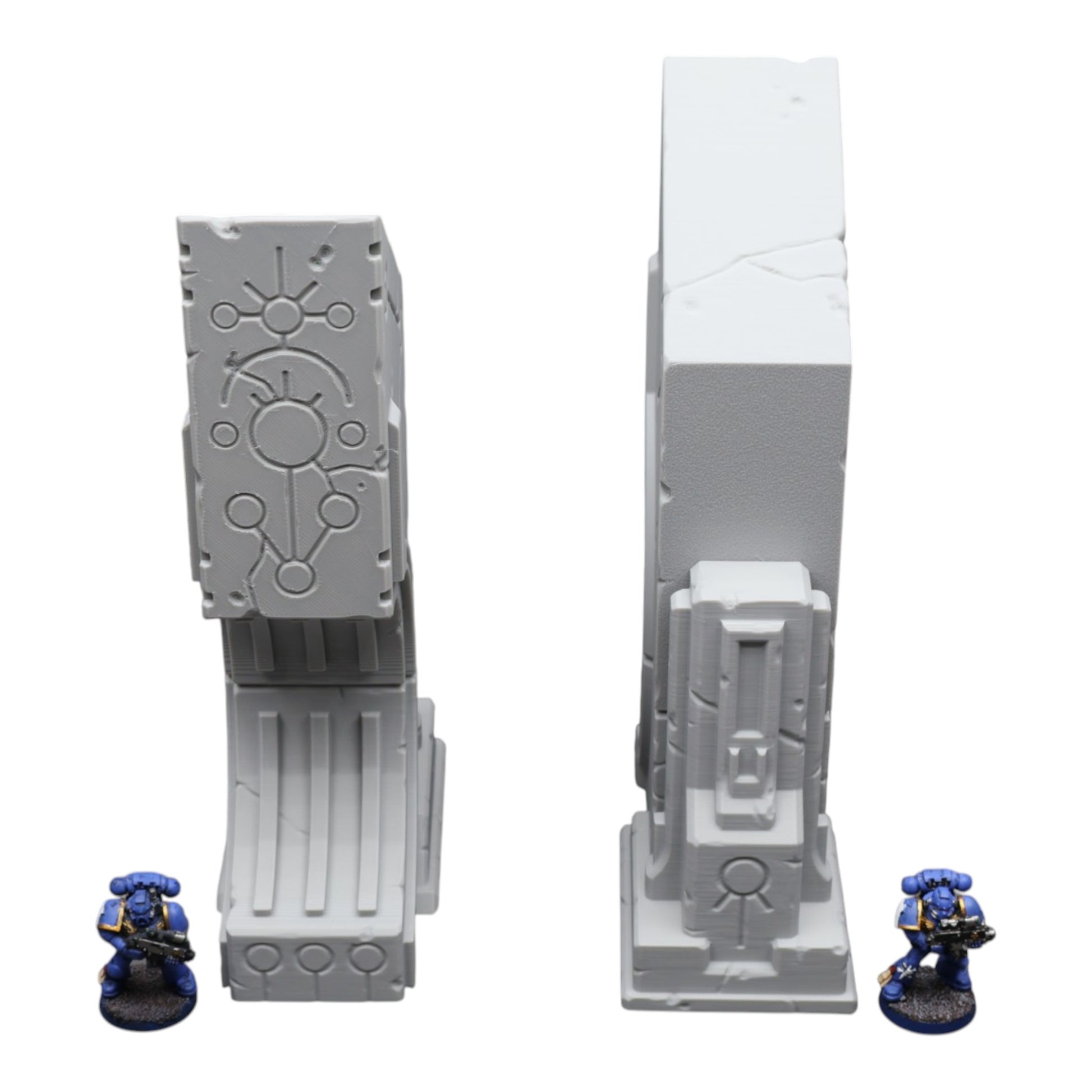 Wargaming 28mm scatter terrain scenery showing 3D-printed item that is compatible with games such as Warhammer 40K, Star Wars Legions, D+D, Dungeons and Dragons, Sci-Fi, Fantasy and other miniature tabletop games. Brand Jawar3d found at www.jawar3d.co.uk.
