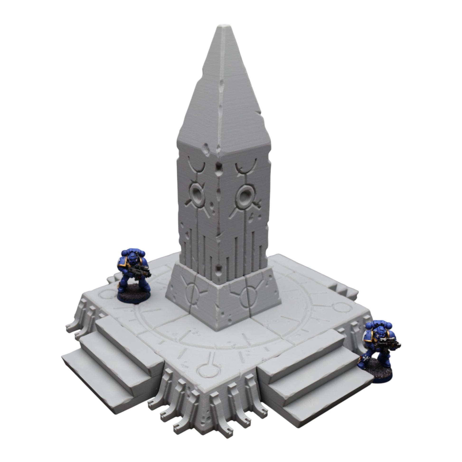 Wargaming 28mm scatter terrain scenery showing 3D-printed item that is compatible with games such as Warhammer 40K, Star Wars Legions, D+D, Dungeons and Dragons, Sci-Fi, Fantasy and other miniature tabletop games. Brand Jawar3d found at www.jawar3d.co.uk.