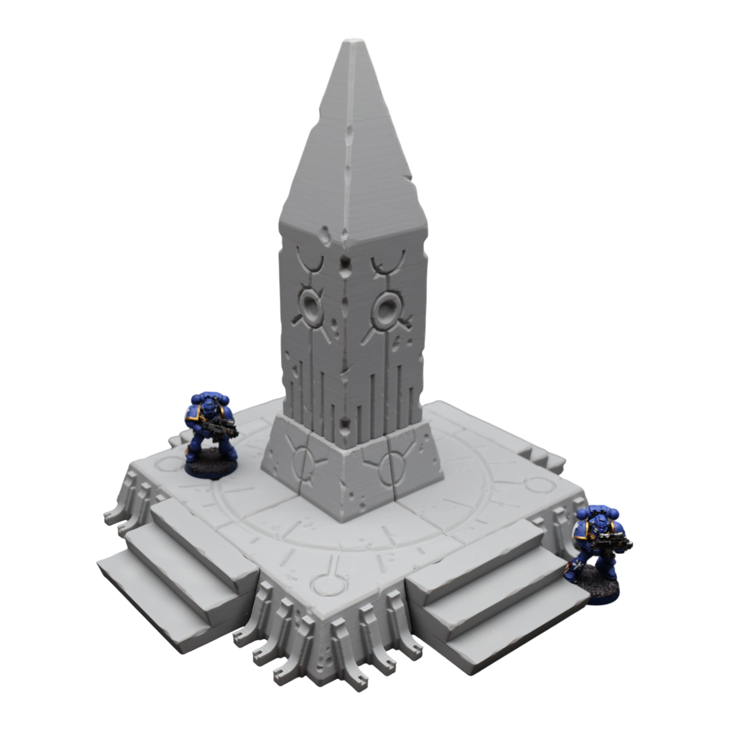 Wargaming 28mm scatter terrain scenery showing 3D-printed item that is compatible with games such as Warhammer 40K, Star Wars Legions, D+D, Dungeons and Dragons, Sci-Fi, Fantasy and other miniature tabletop games. Brand Jawar3d found at www.jawar3d.co.uk.