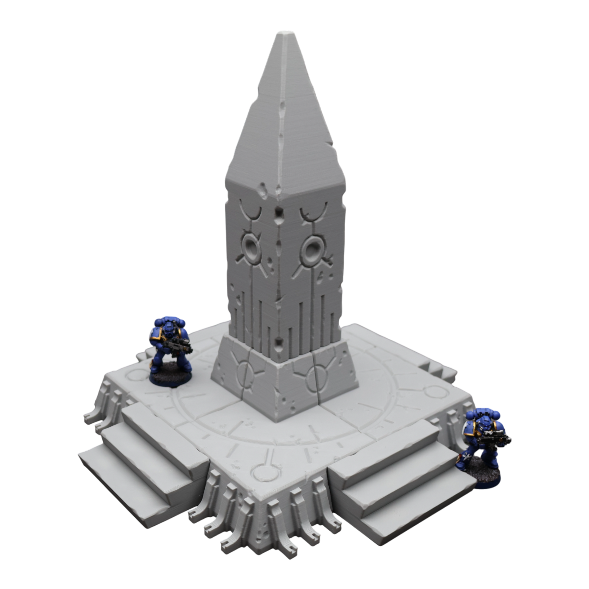Wargaming 28mm scatter terrain scenery showing 3D-printed item that is compatible with games such as Warhammer 40K, Star Wars Legions, D+D, Dungeons and Dragons, Sci-Fi, Fantasy and other miniature tabletop games. Brand Jawar3d found at www.jawar3d.co.uk.