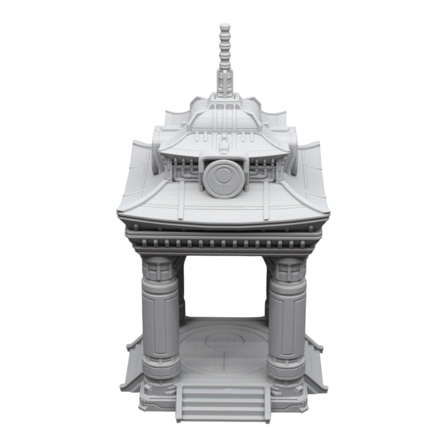 Wargaming 28mm scatter terrain scenery showing 3D-printed item that is compatible with games such as Warhammer 40K, Star Wars Legions, D+D, Dungeons and Dragons, Sci-Fi, Fantasy and other miniature tabletop games. Brand Jawar3d found at www.jawar3d.co.uk.